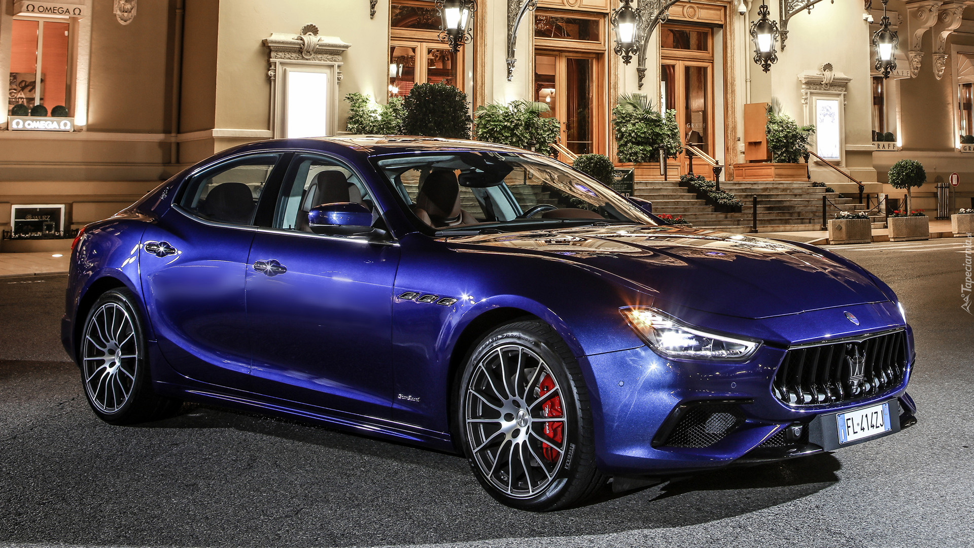 Granatowe, Maserati Ghibli, GranSport