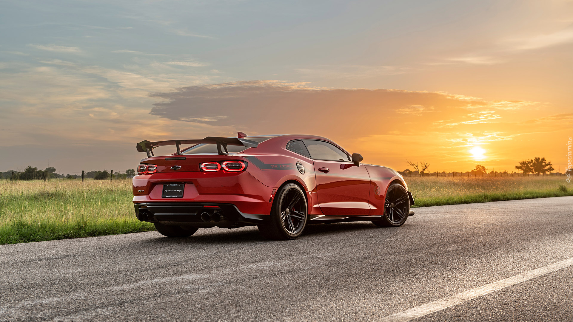 Hennessey Exorcist Chevrolet Camaro ZL1, Czerwony