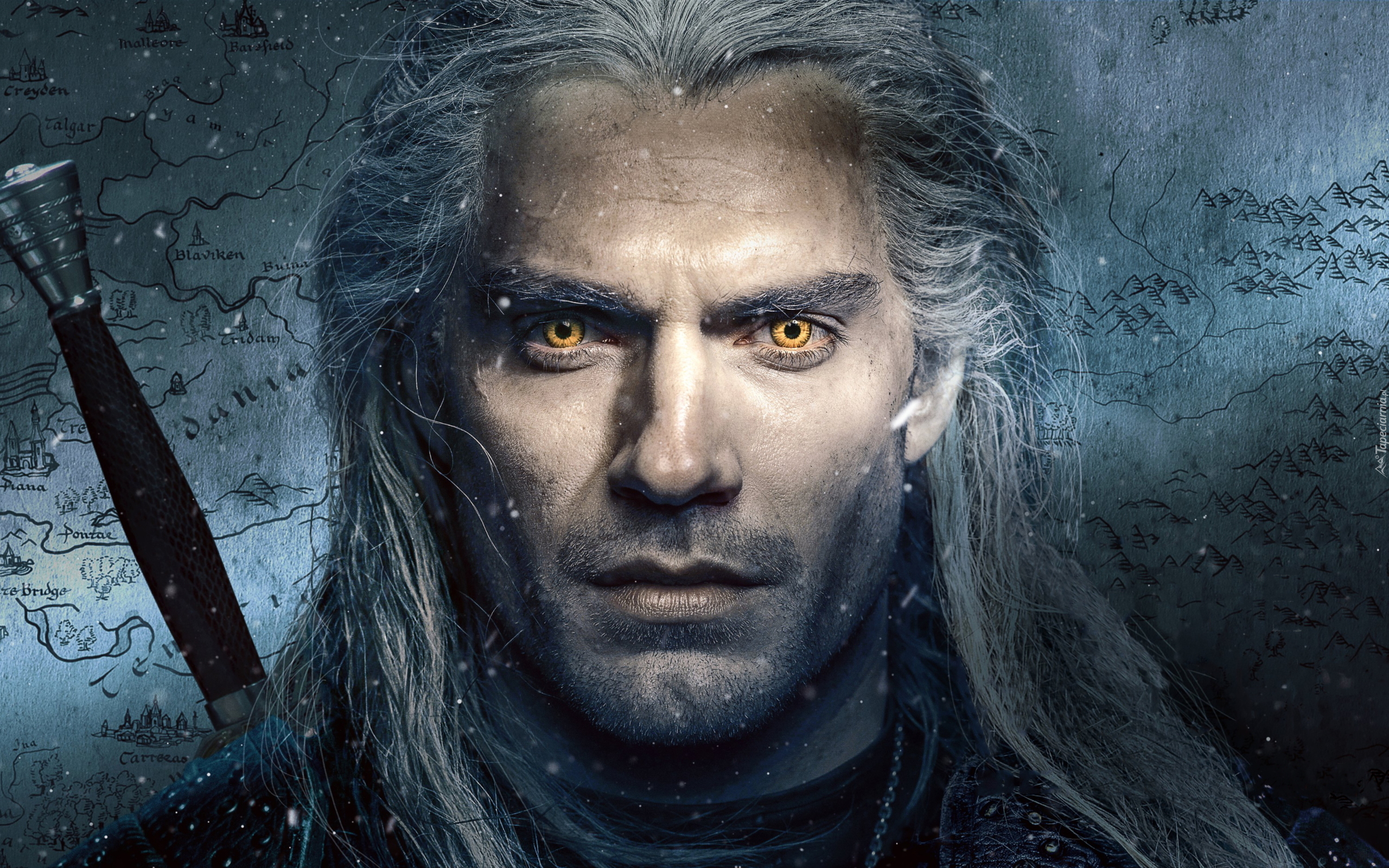 Serial, Wiedźmin, The Witcher, Aktor, Henry Cavill, Geralt z Rivii