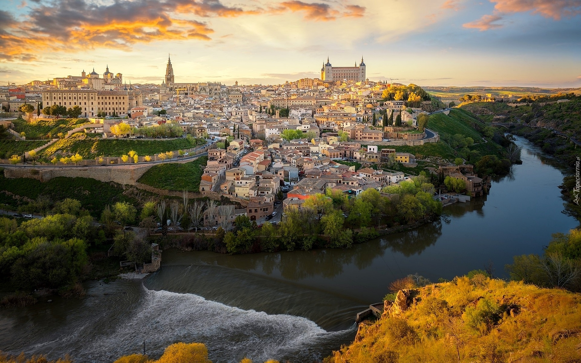Hiszpania, Miasto Toledo, Rzeka Tag