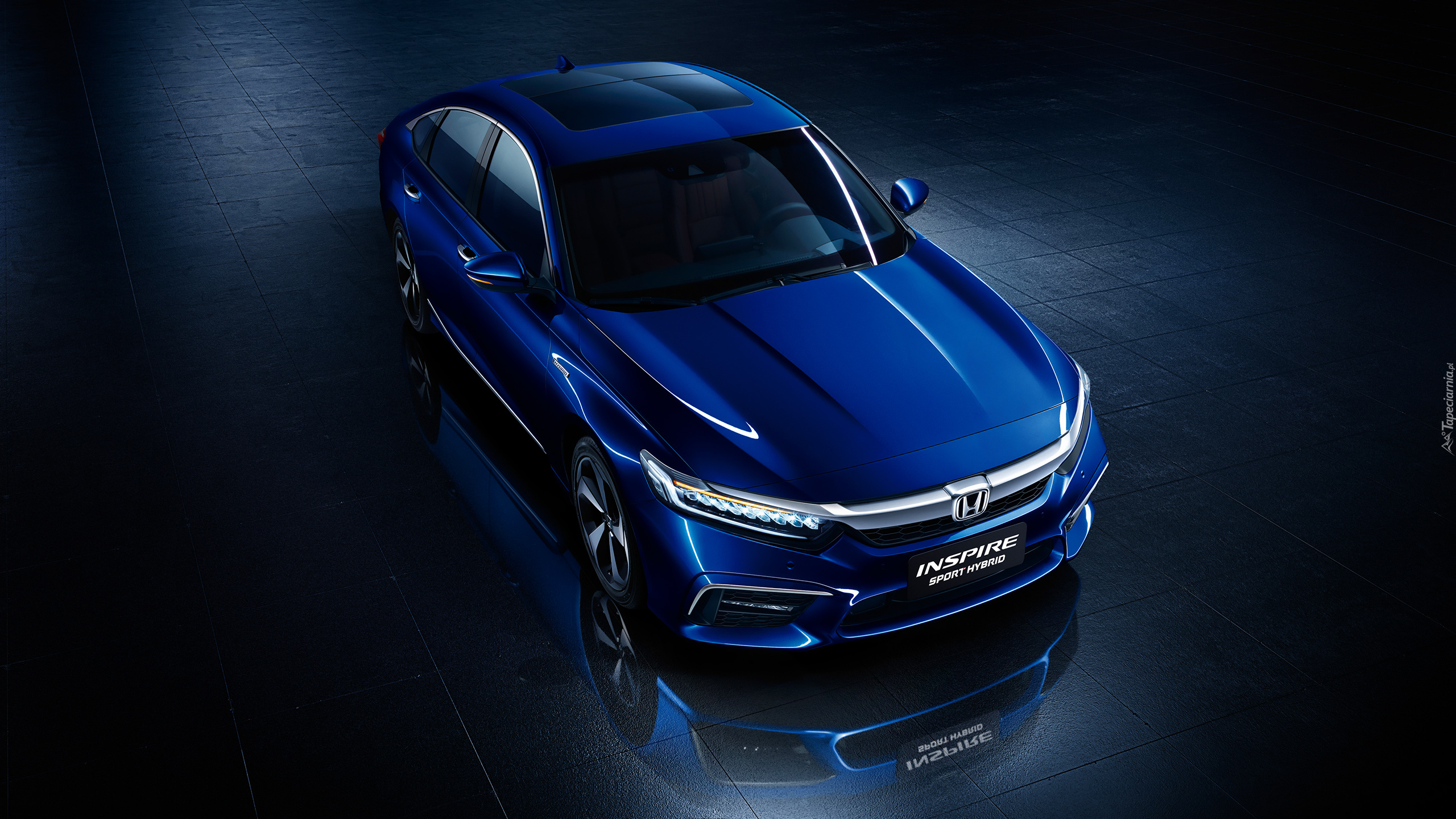 Honda Inspire Sport, Hybrid, Niebieska