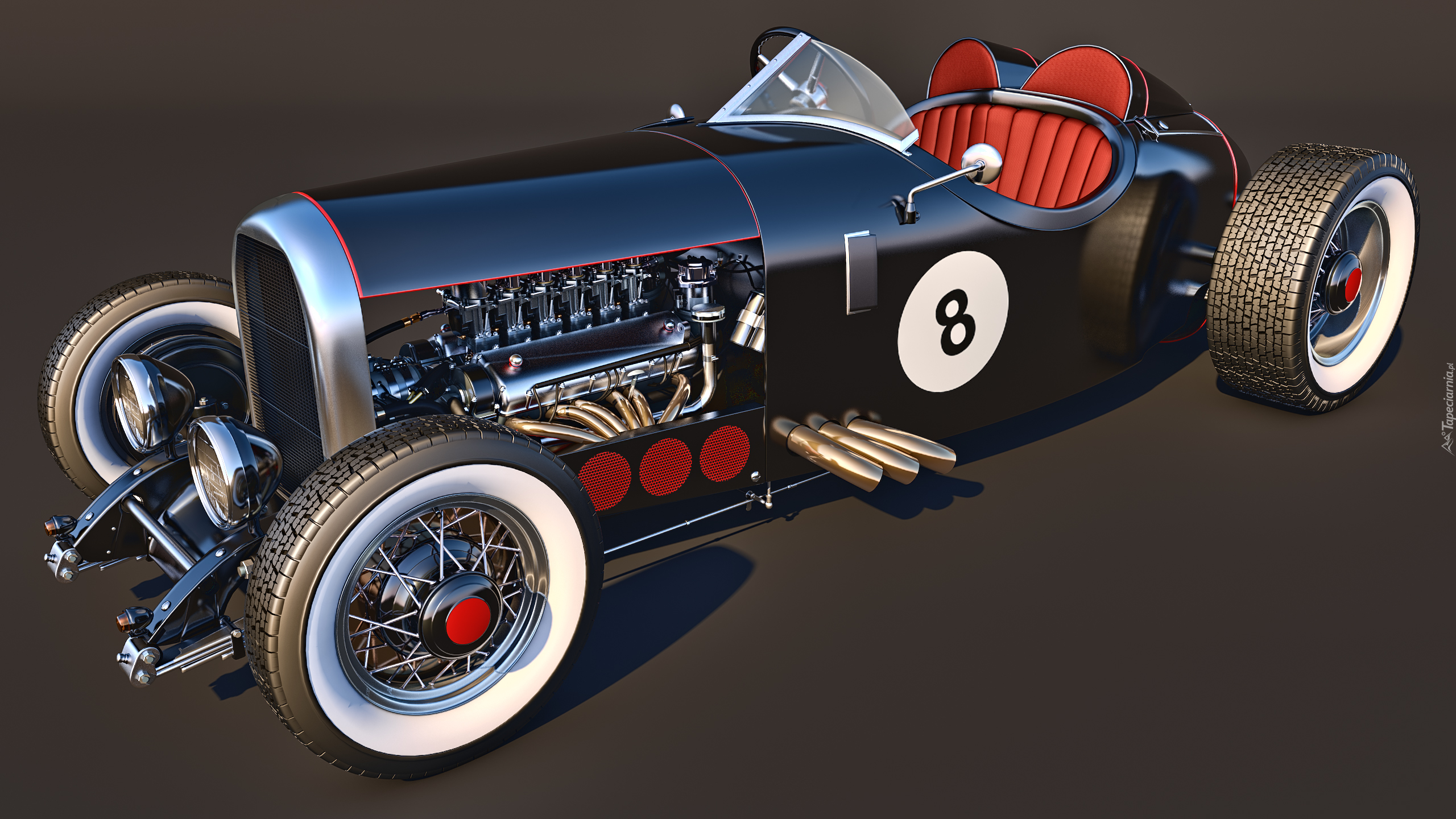 Zabytkowy, Austro Daimler Torpedo, 1929, Hot Rod