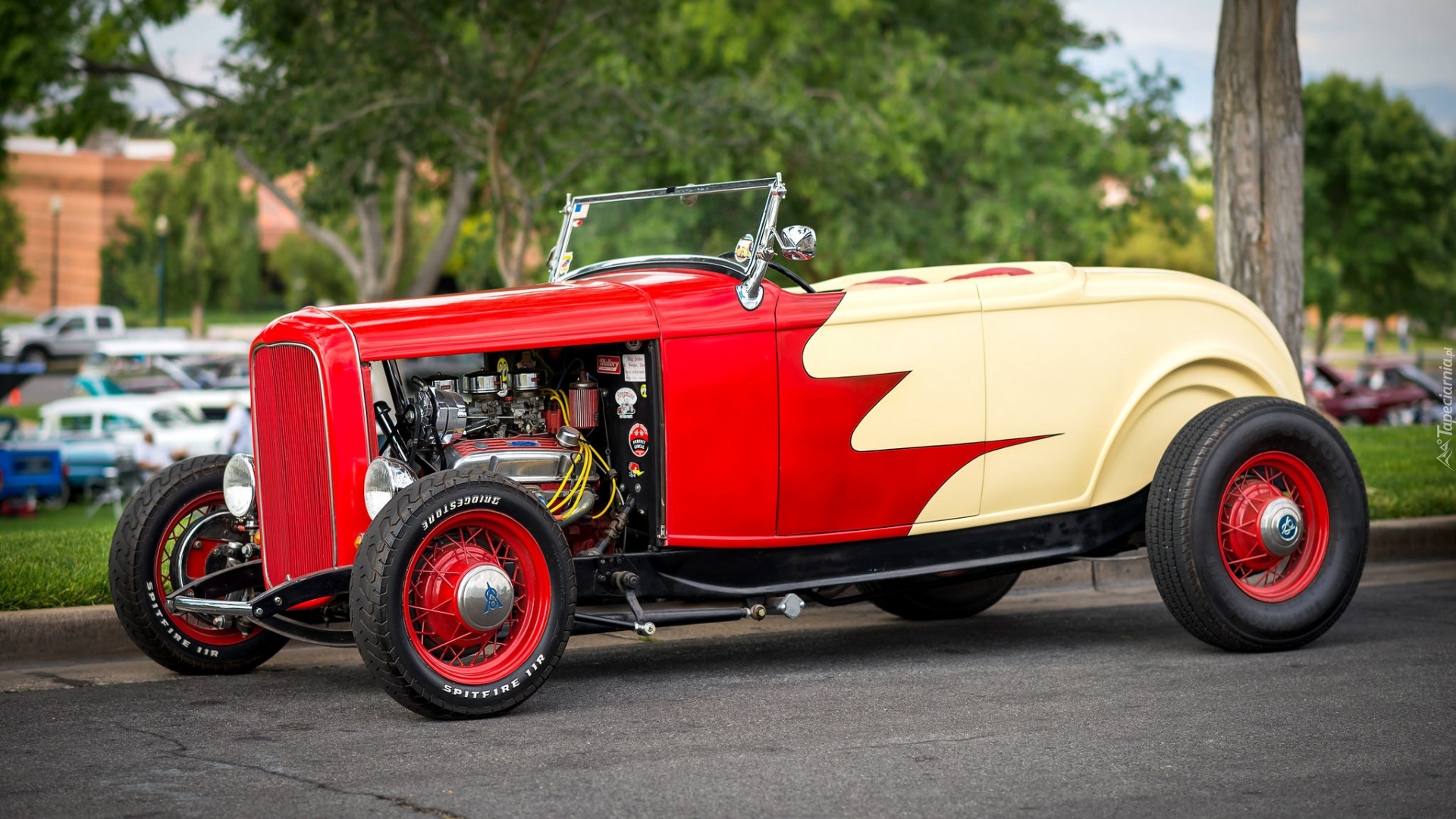 Hot Rod, Zabytkowy, Ford, 1932