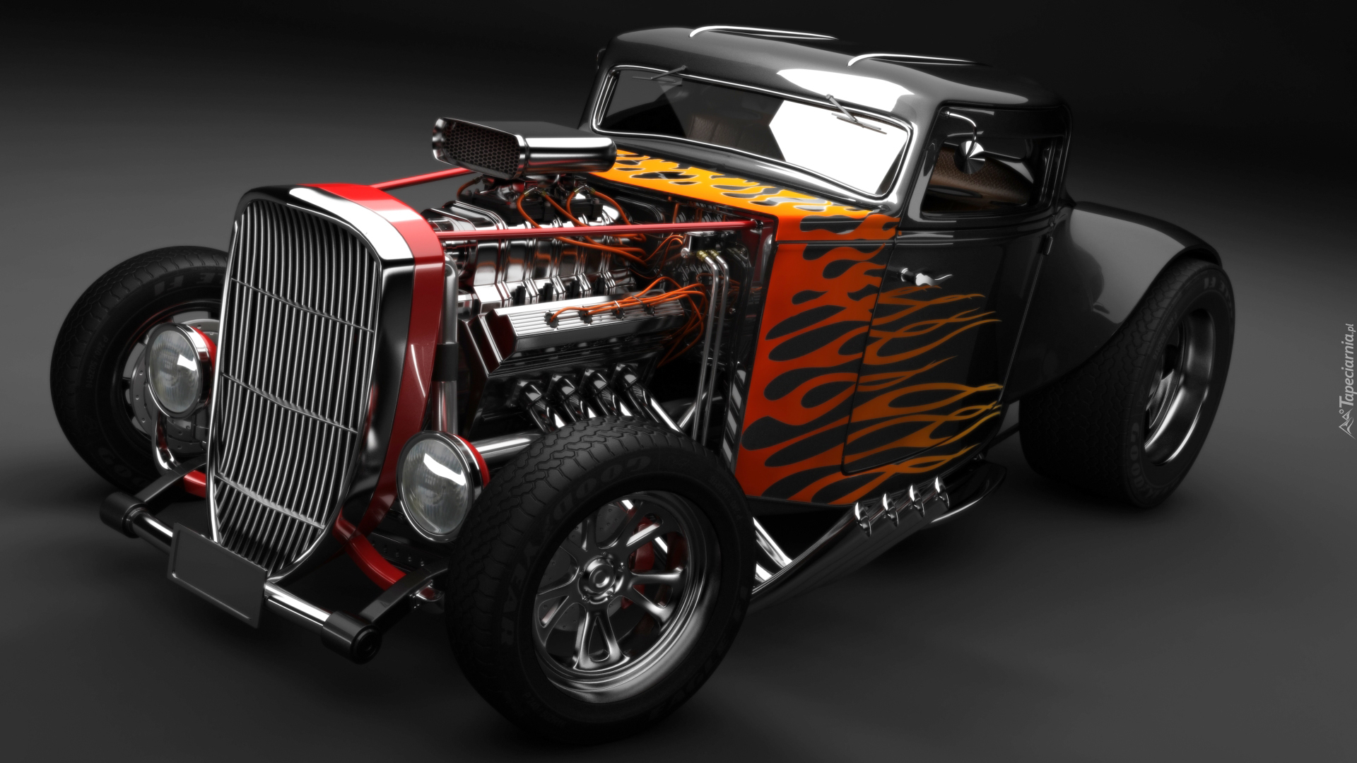 Samochód, Ford, Hot Rod