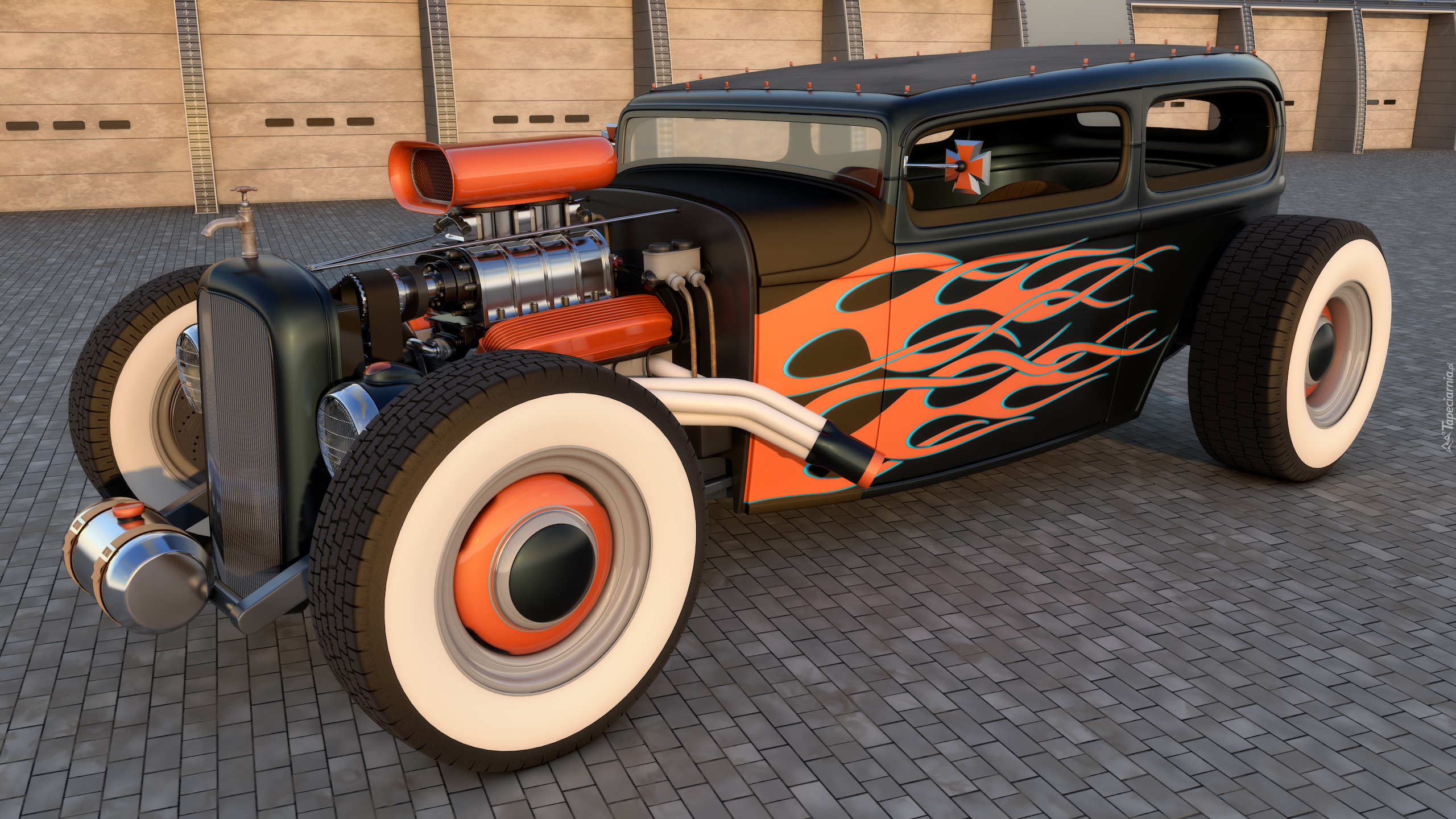 Zabytkowy, Ford, 1929, Hot Rod