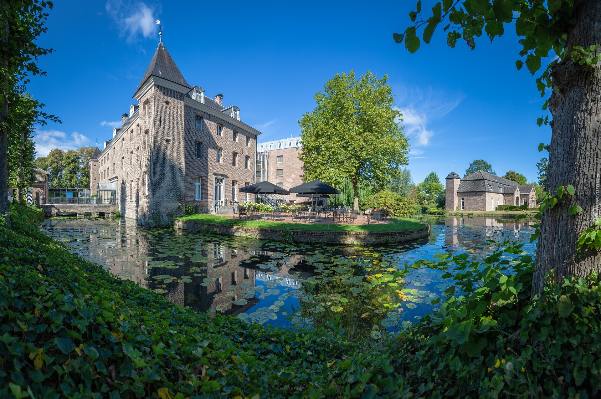 Pałac, Hotel, Bilderberg Chateau, Holtmuhle, Holandia