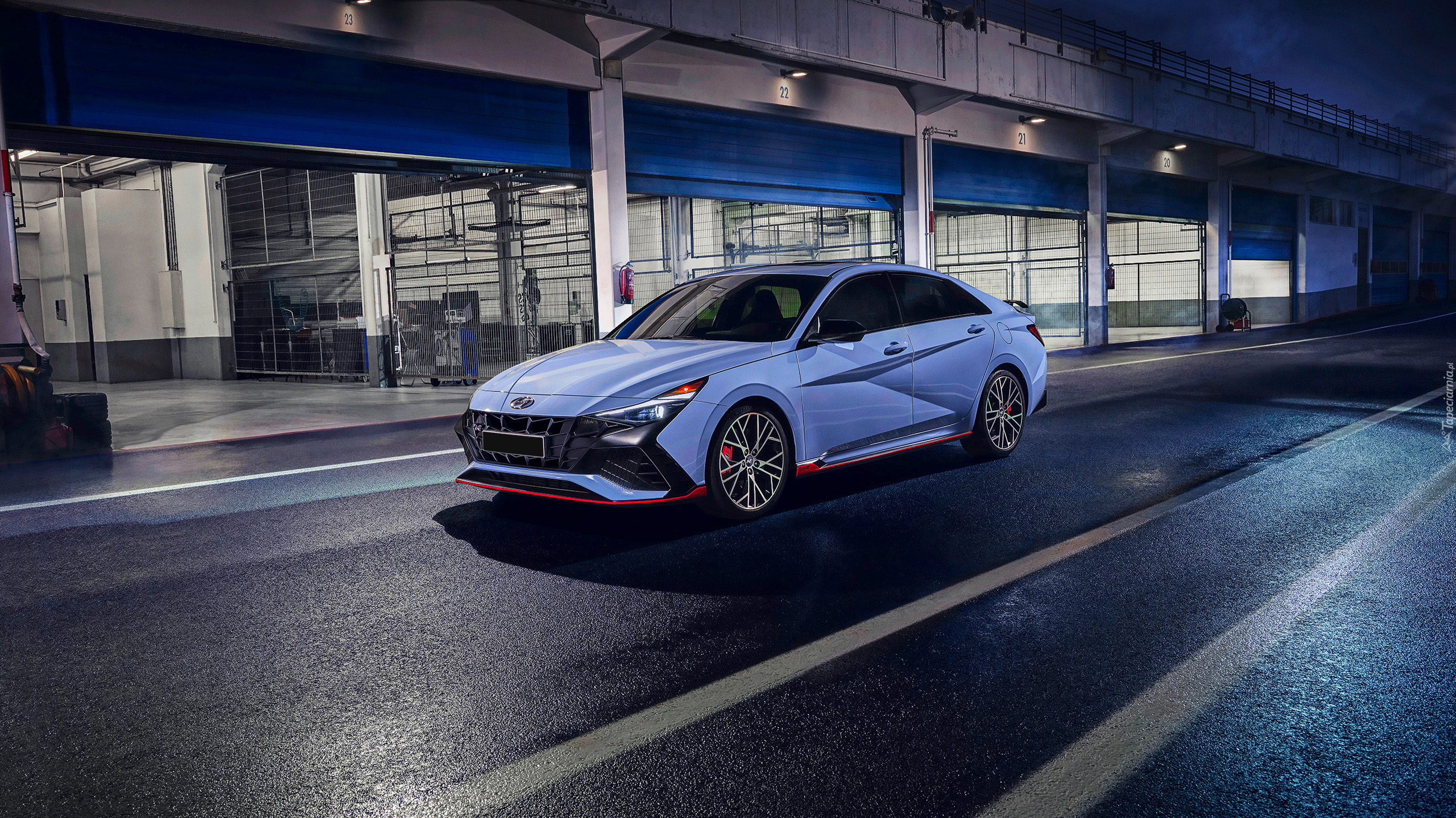 Hyundai Elantra N, Niebieski, 2021