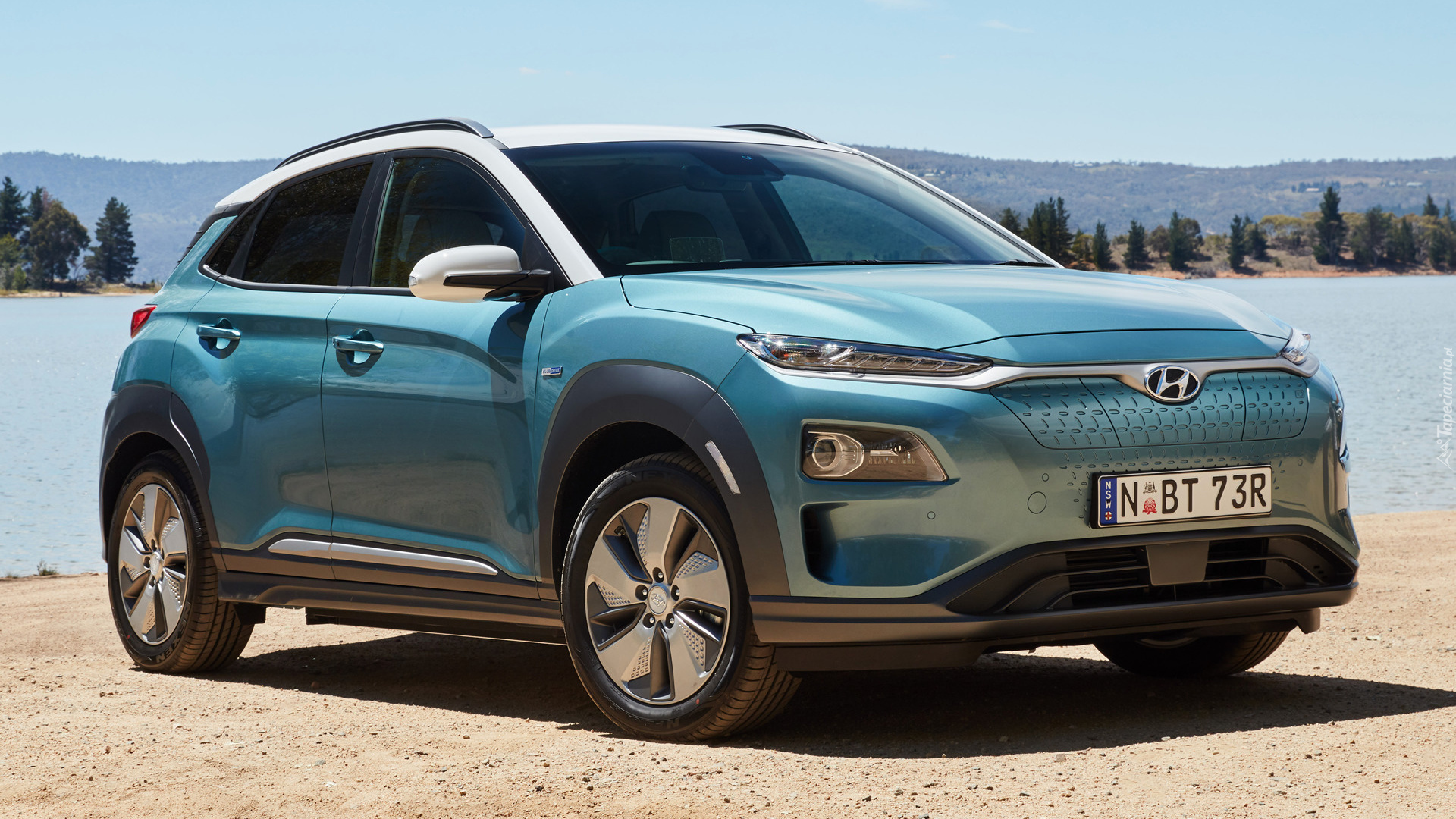 Hyundai Kona Electric, Bok, Przód