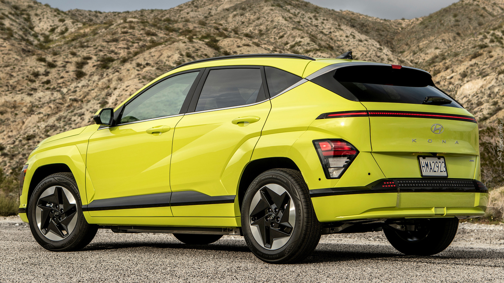 Hyundai Kona Electric, Żółta