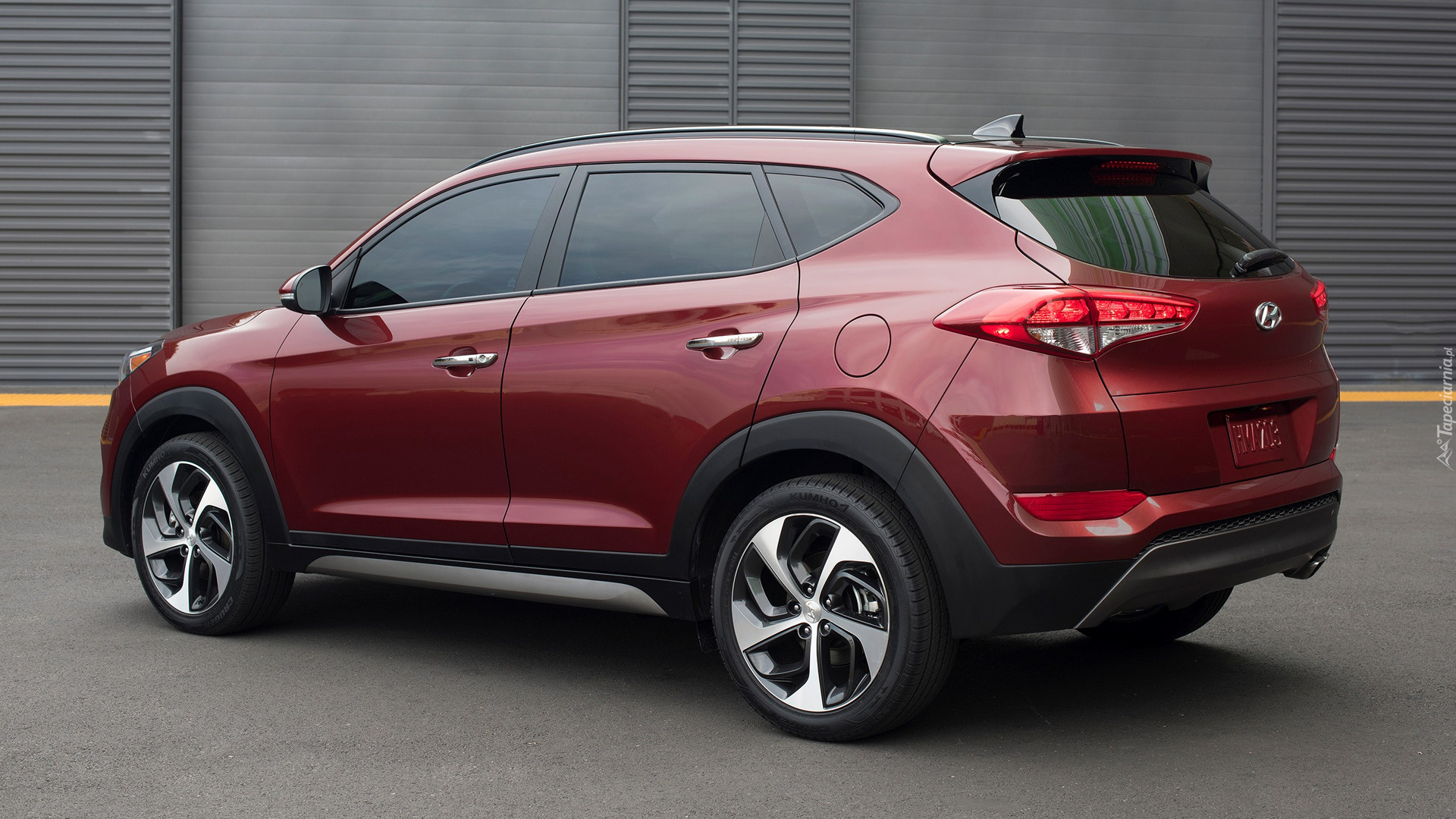 Czerwony, Hyundai Tucson