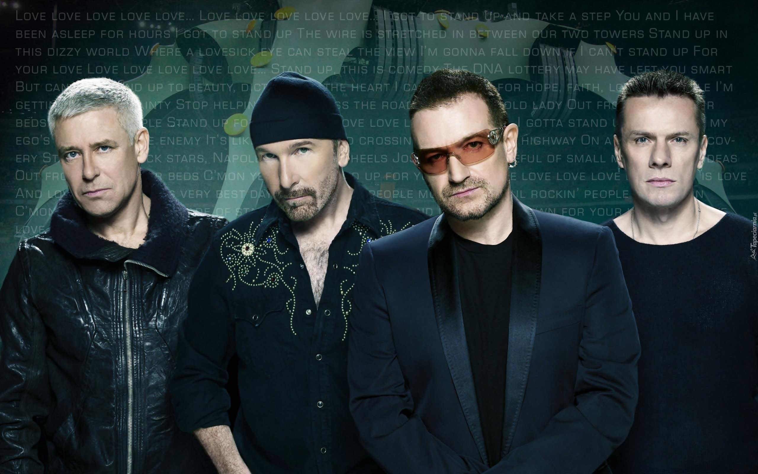 U2, Irlandzki, Zespół, Rock, Adam Clayton, The Edge, Bono, Larry Mullen