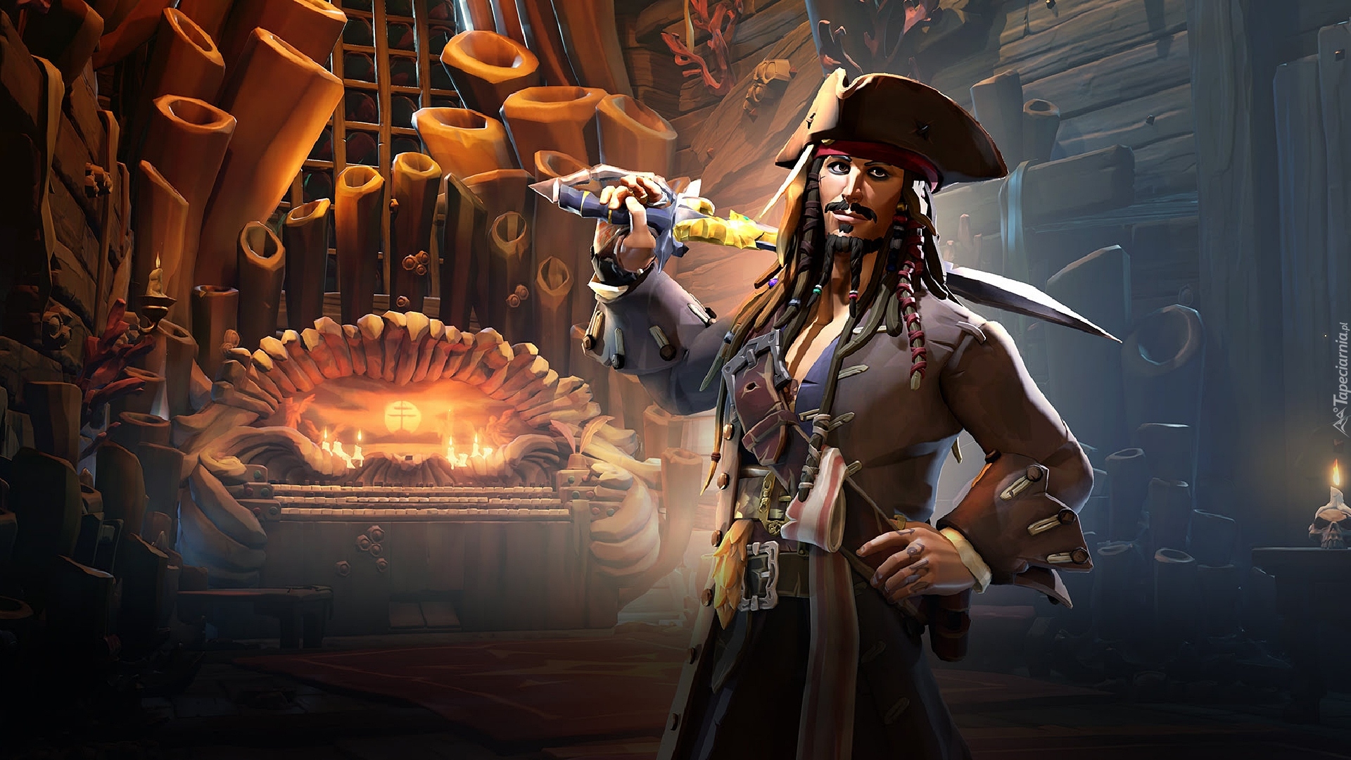 Postać, Jack Sparrow, Gra, Sea of ​​Thieves