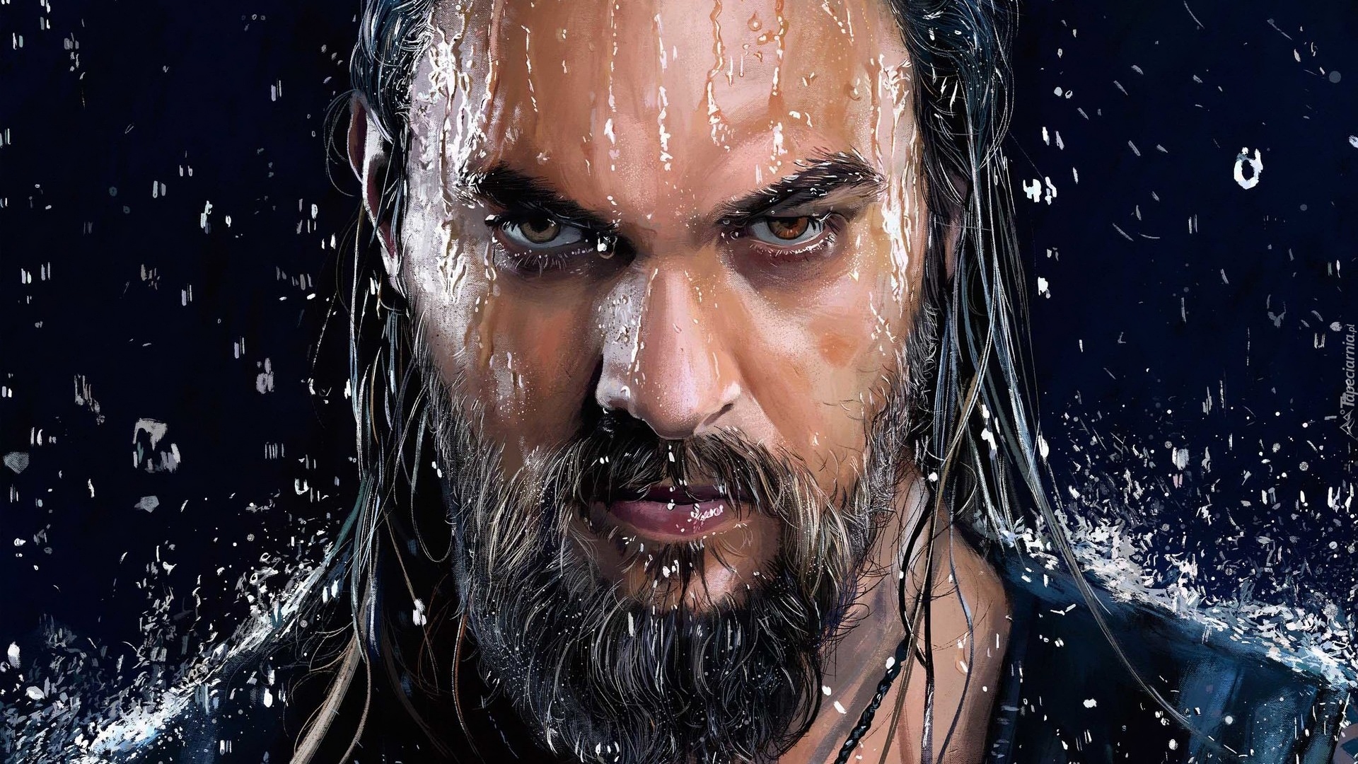 Film, Aquaman, Aktor, Jason Momoa, Paintography