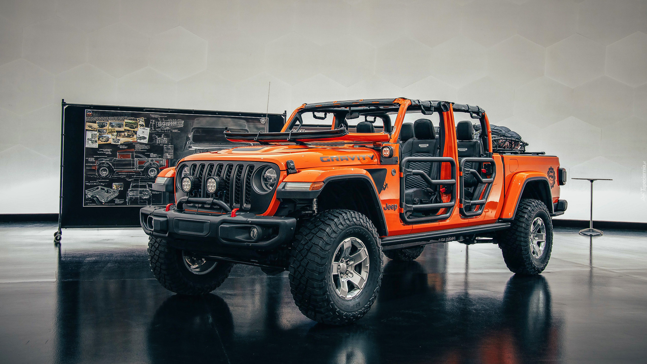 Jeep Gladiator Gravity, Pomarańczowy