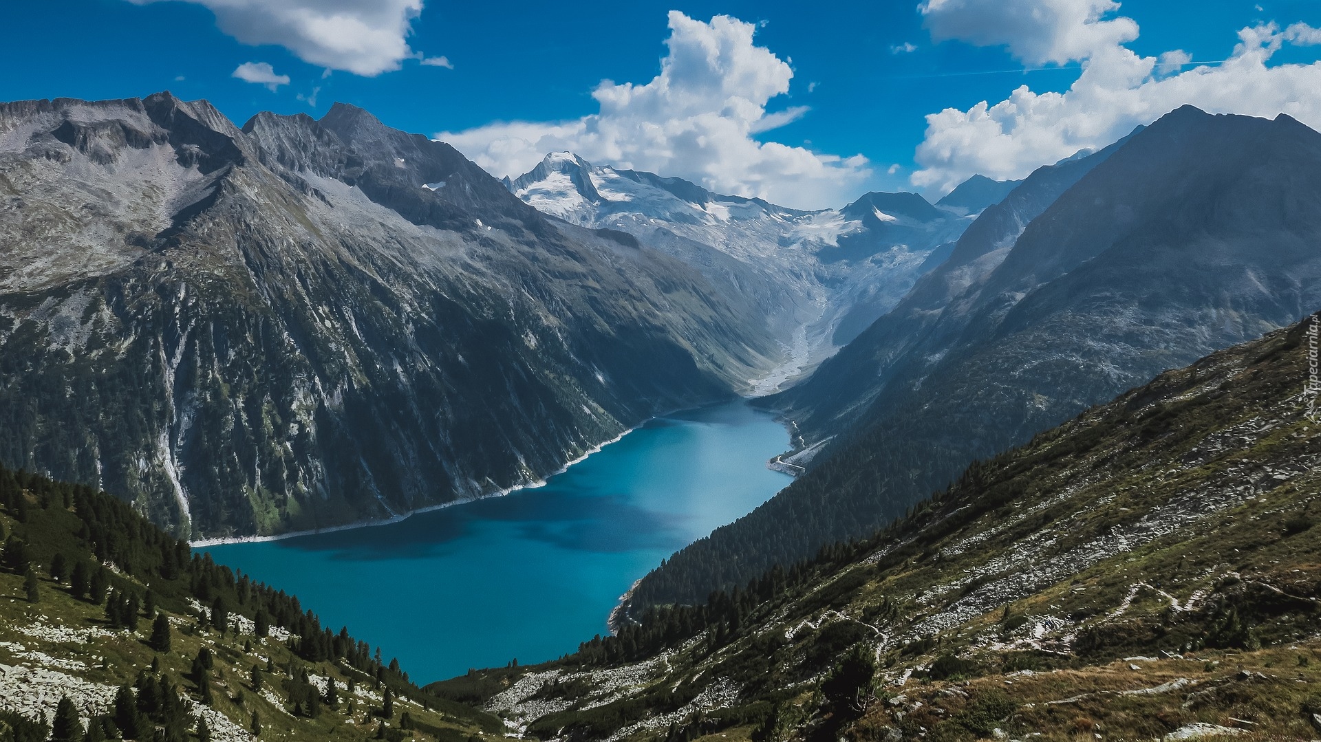 Austria, Góry, Jezioro Achensee