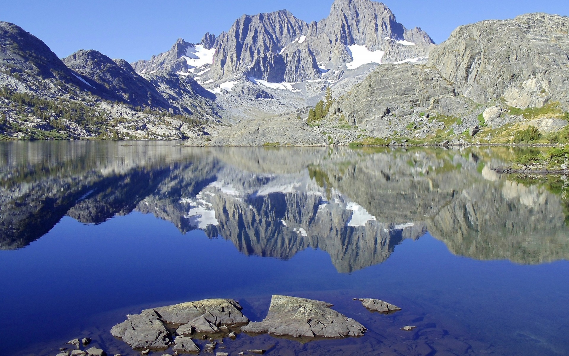 Góry Sierra Nevada, Jezioro Garnet, Kalifornia