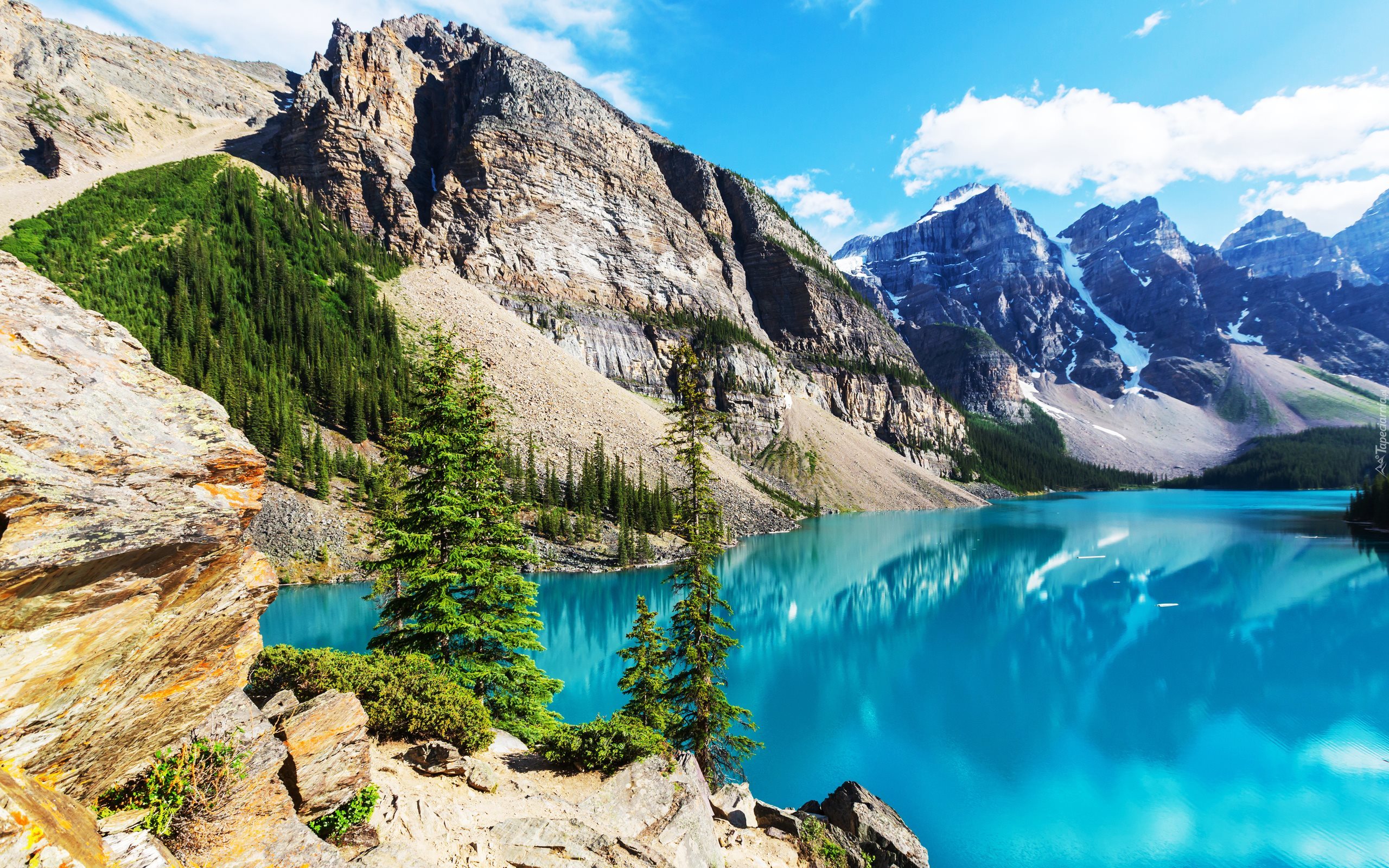 Kanada, Park Narodowy Banff, Jezioro Moraine