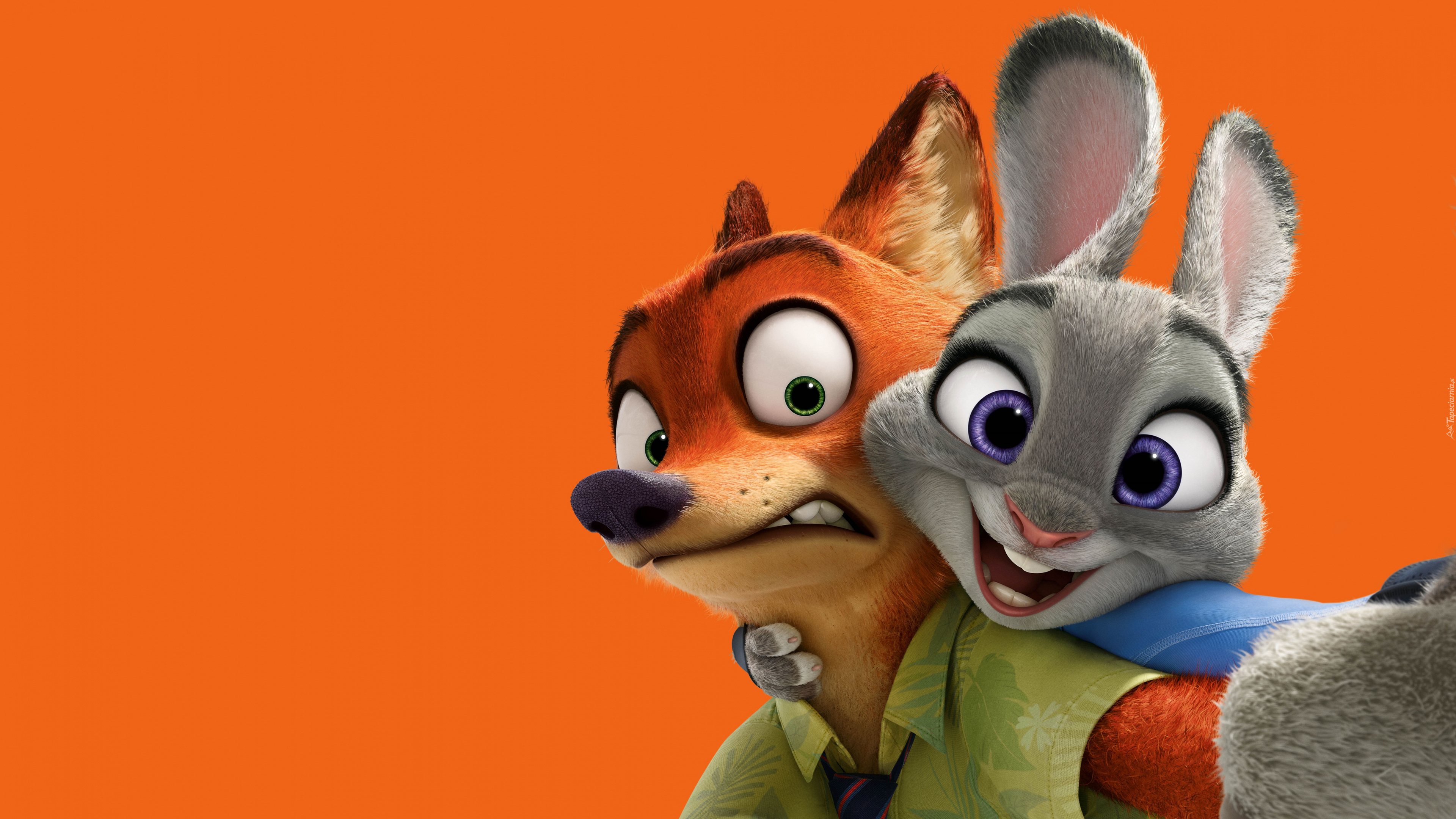 Film animowany, Zwierzogród, Króliczka Judy Hopps, Lis Nick Bajer