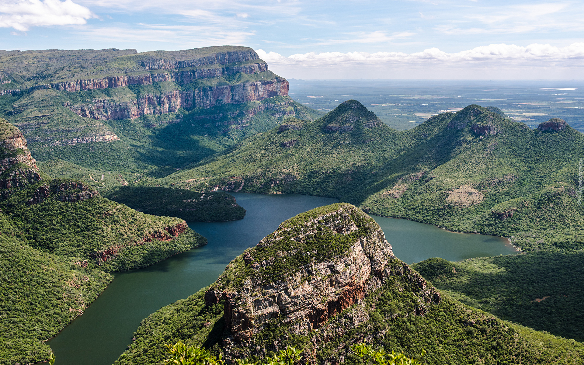 Republika Południowej Afryki, Góry Smocze, Rzeki, Blyde River, Kanion