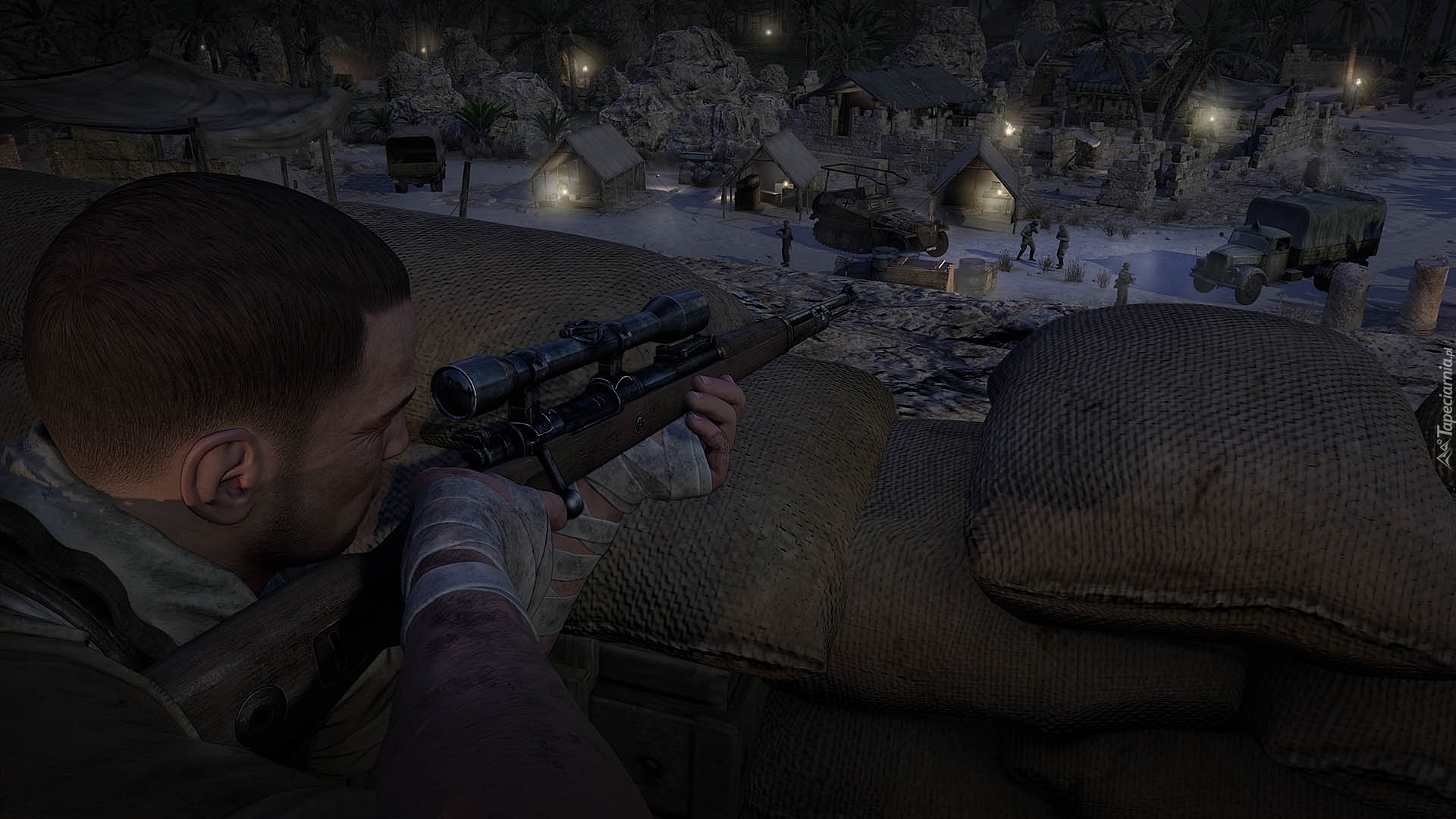 Gra, Sniper Elite 3: Afrika, Karl Fairburne, Snajper