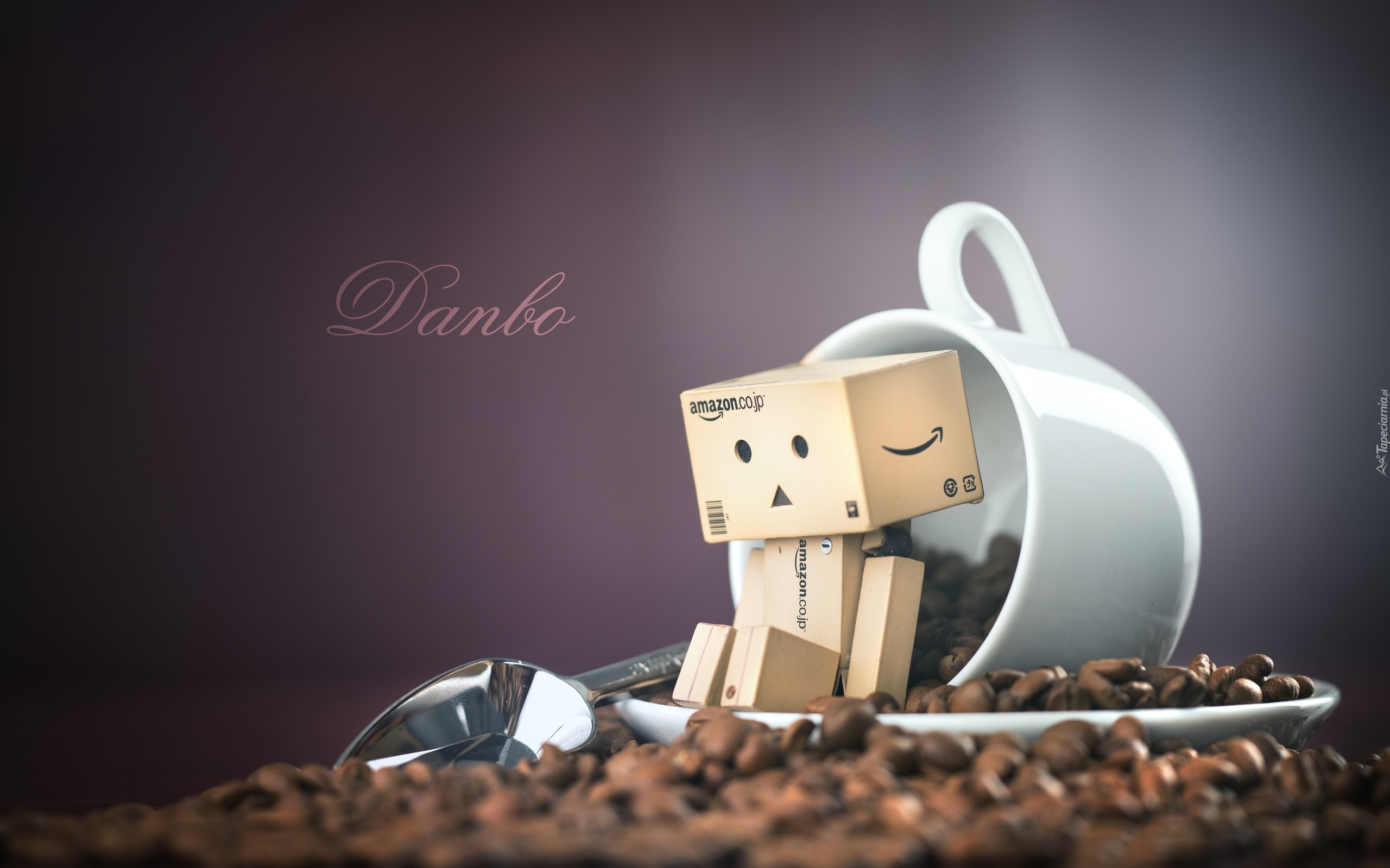 Danbo, Kartonowy, Ludzik, Kawa, Filiżanka