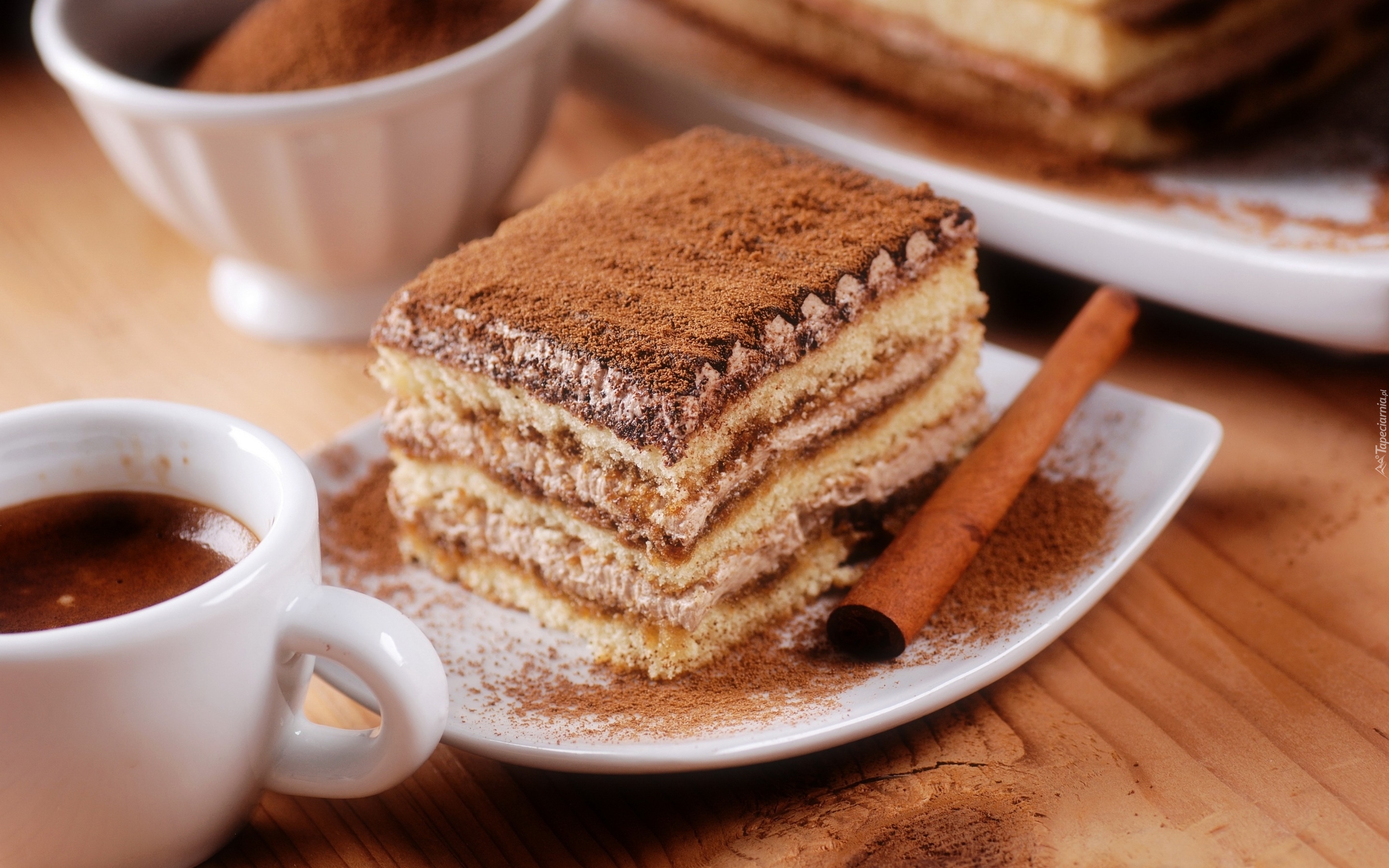 Ciasto, Tiramisu, Kawa