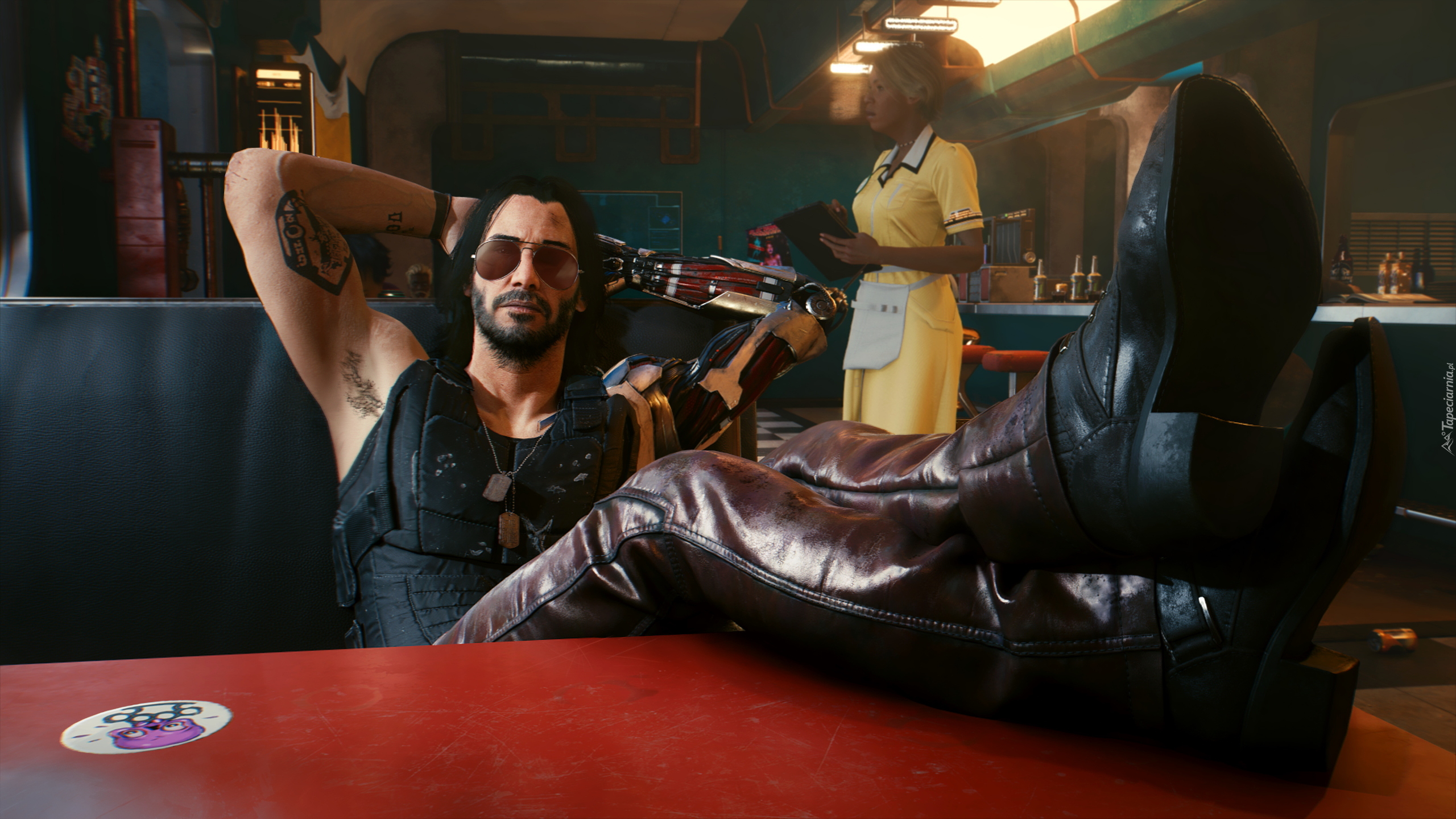 Gra, Cyberpunk 2077, Postać, Johnny Silverhand, Aktor, Keanu Reeves