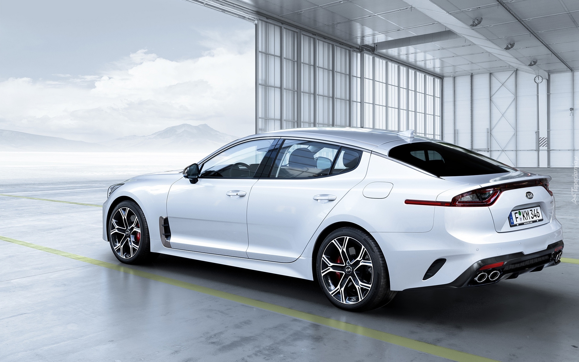 Biała, Kia Stinger GT