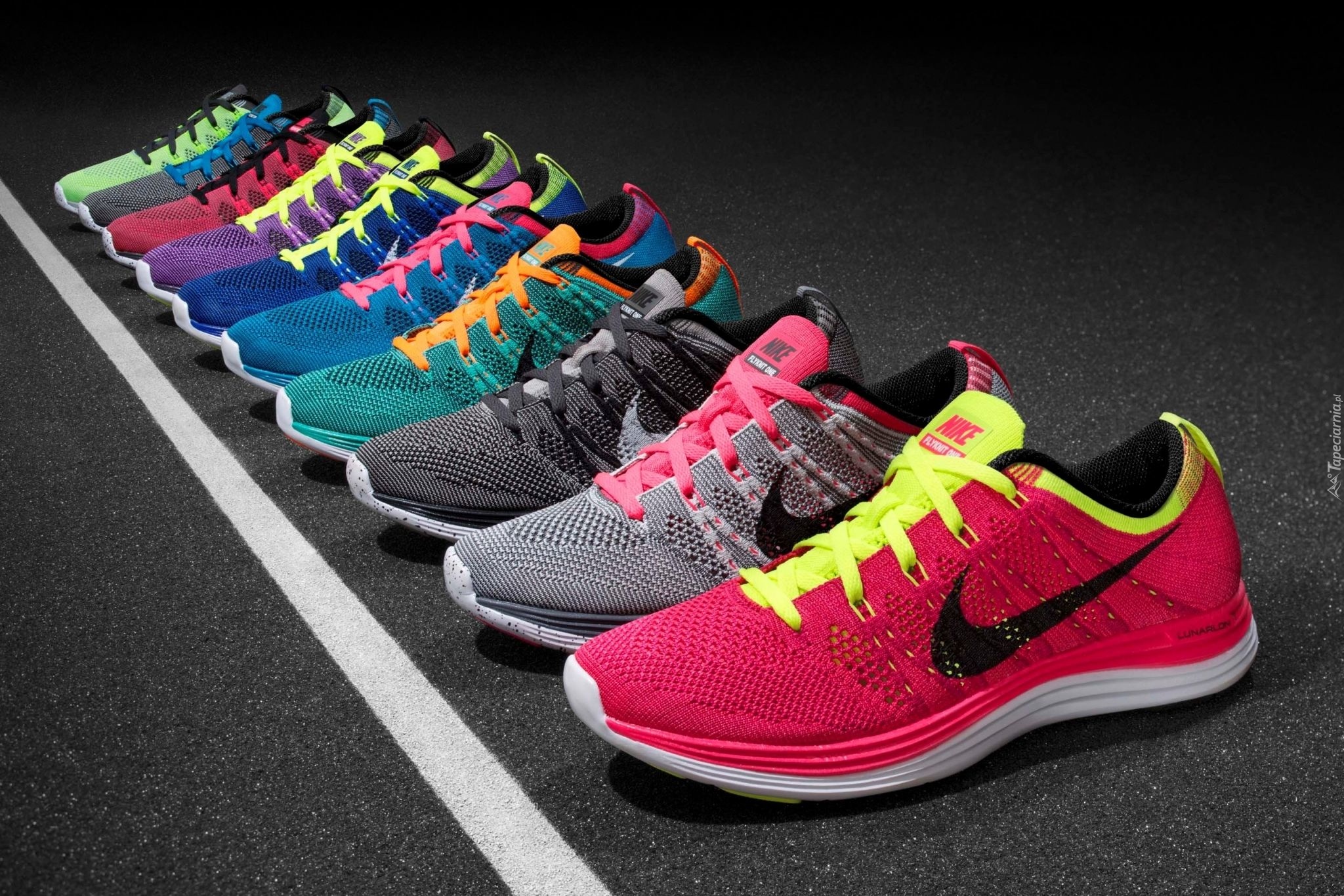 Kolorowe, Buty, Sportowe, Nike