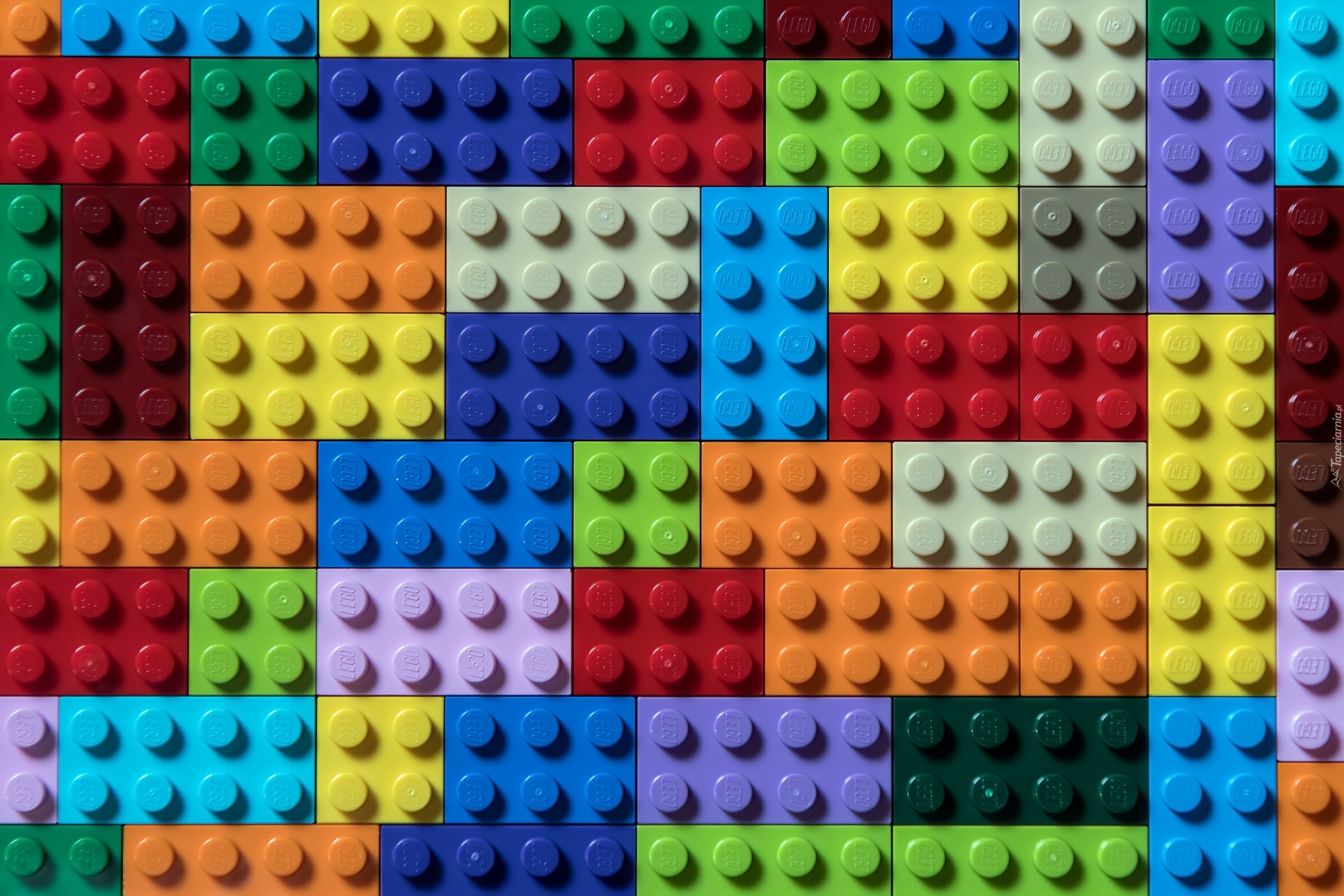 Tekstura, Klocki, Lego, Kolorowe