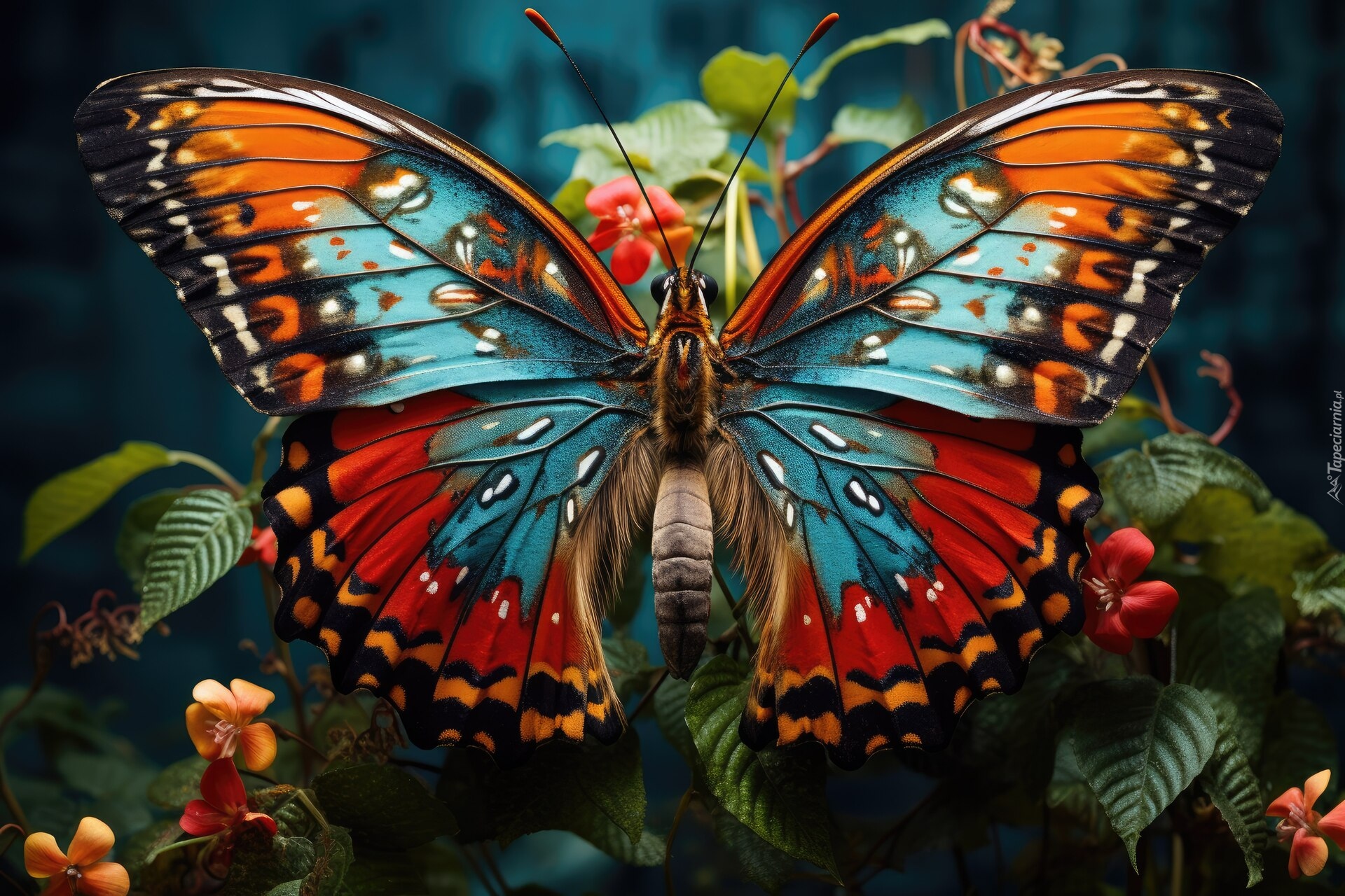 Kolorowy, Motyl, Zbliżenie Owad, Motyl