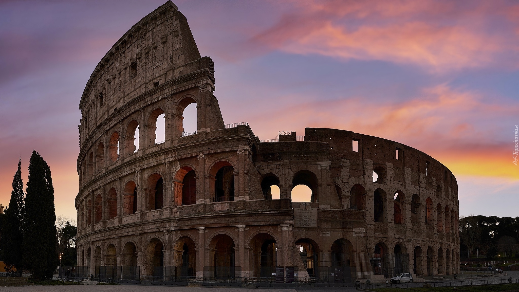 Koloseum, Amfiteatr Flawiuszów, Rzym, Włochy