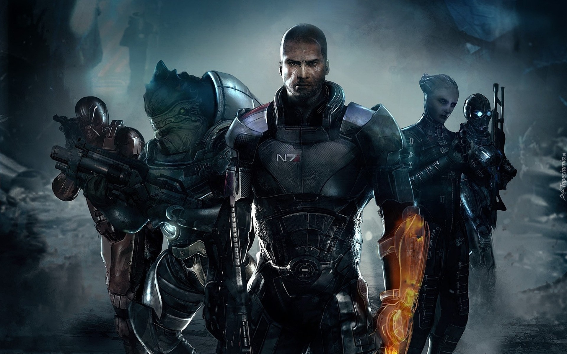Gra, Mass Effect, Komandor porucznik Shepard