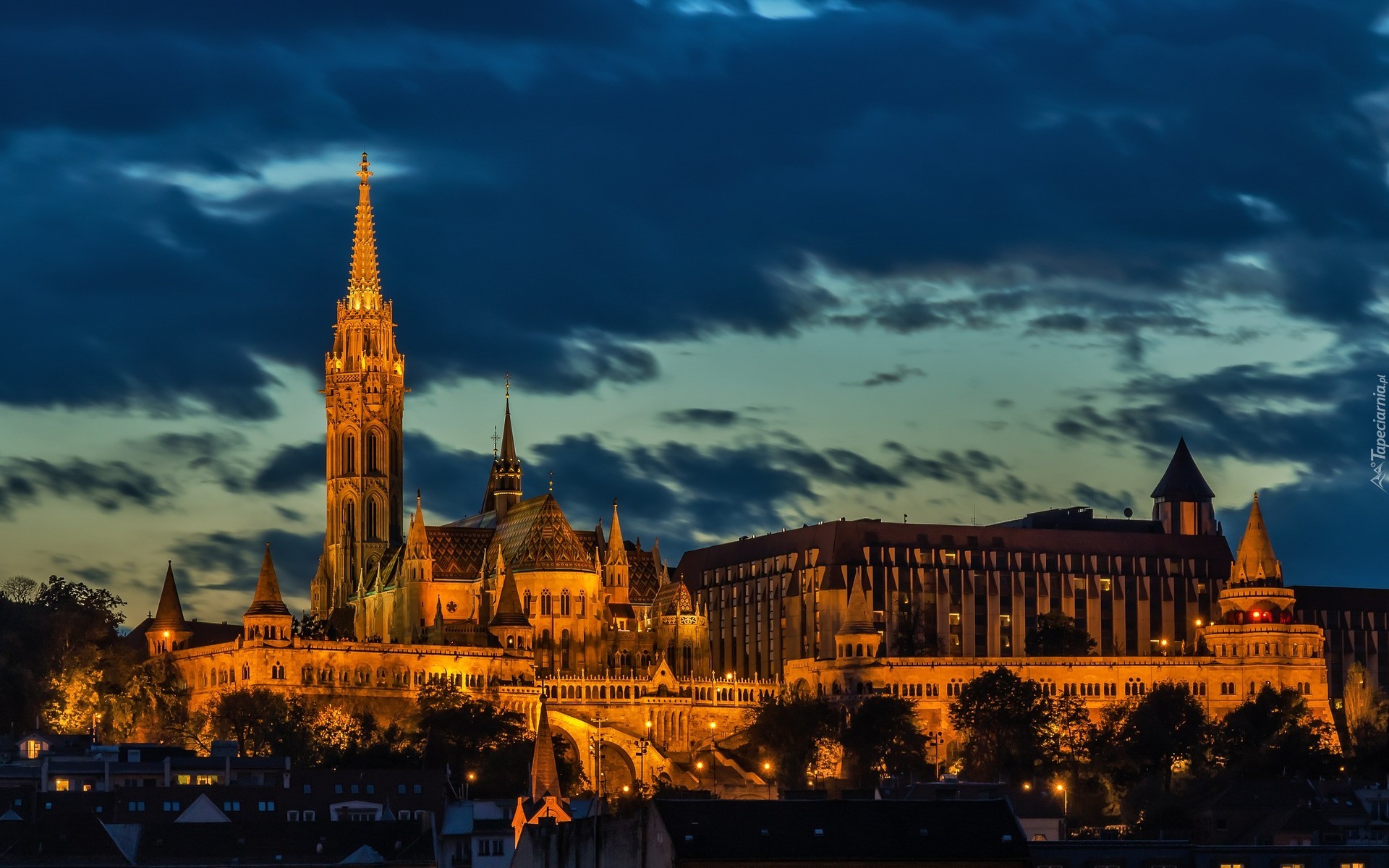 Kościół Macieja, Baszta Rybacka, Węgry, Budapeszt