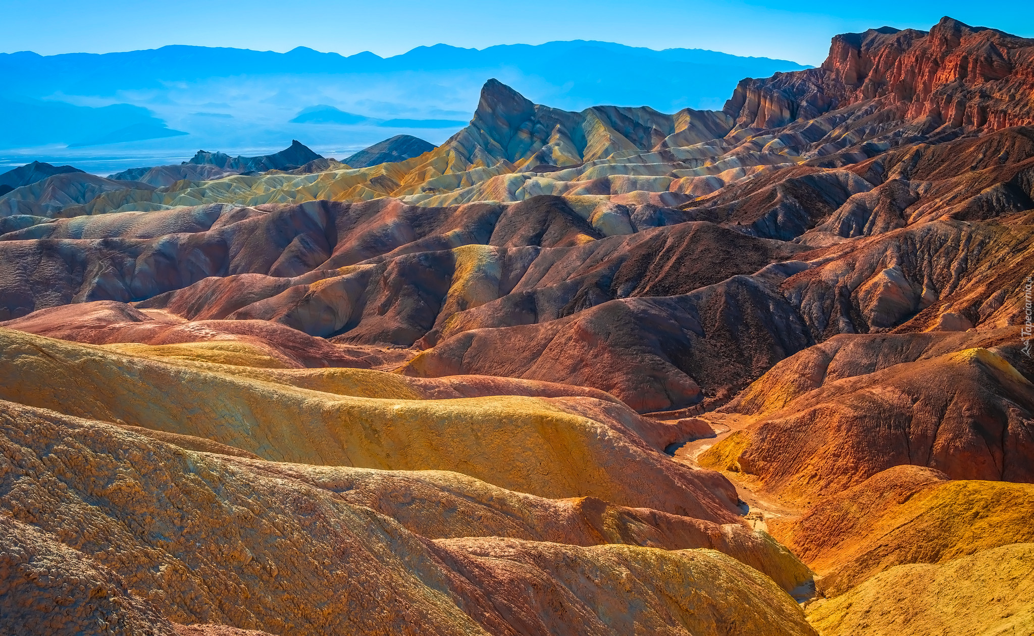 Skały, Park Narodowy Death Valley, Dolina Śmierci, Kalifornia, Stany Zjednoczone