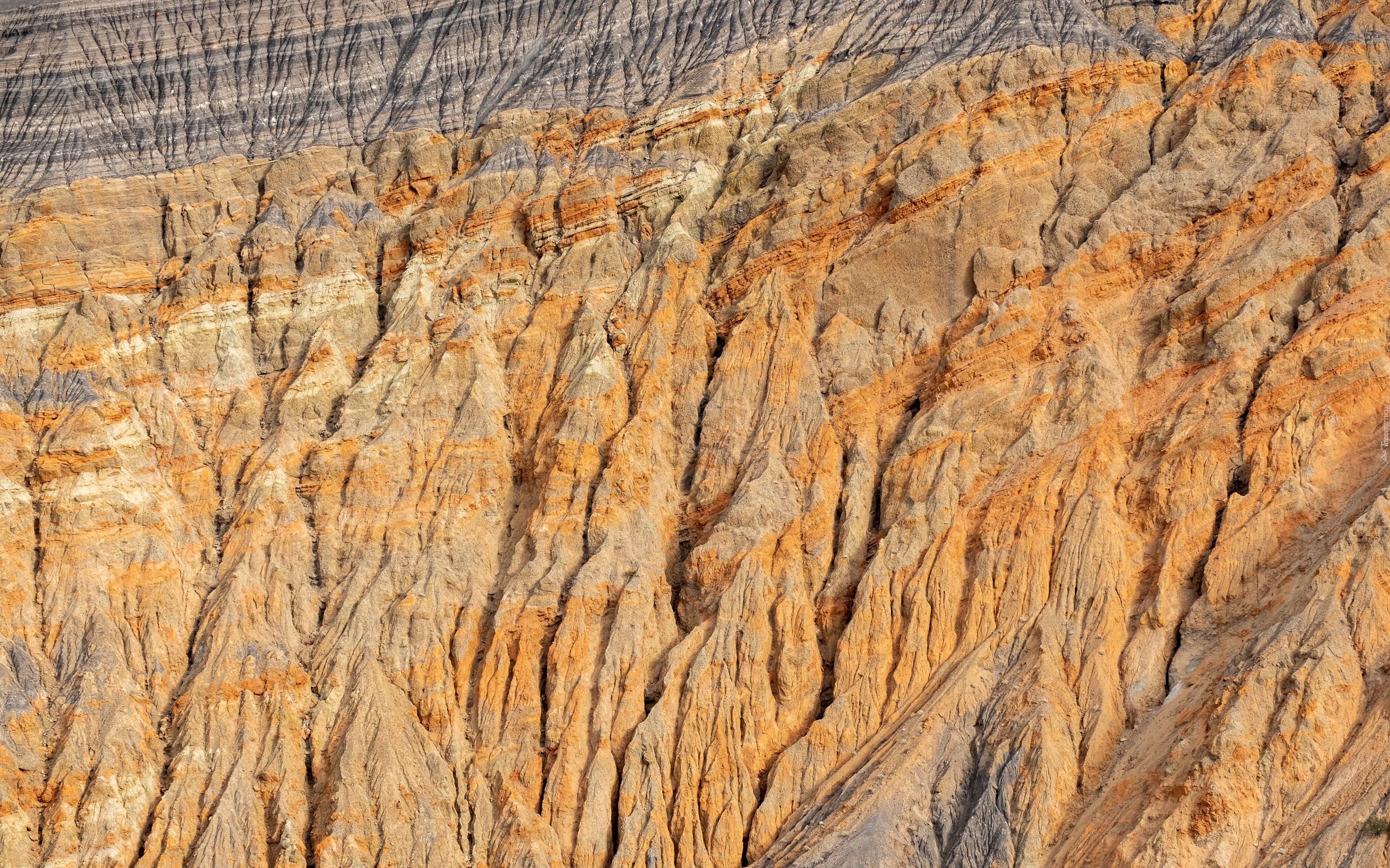 Skały, Krater wulkaniczny, Ubehebe Crater, Kalifornia, Stany Zjednoczone