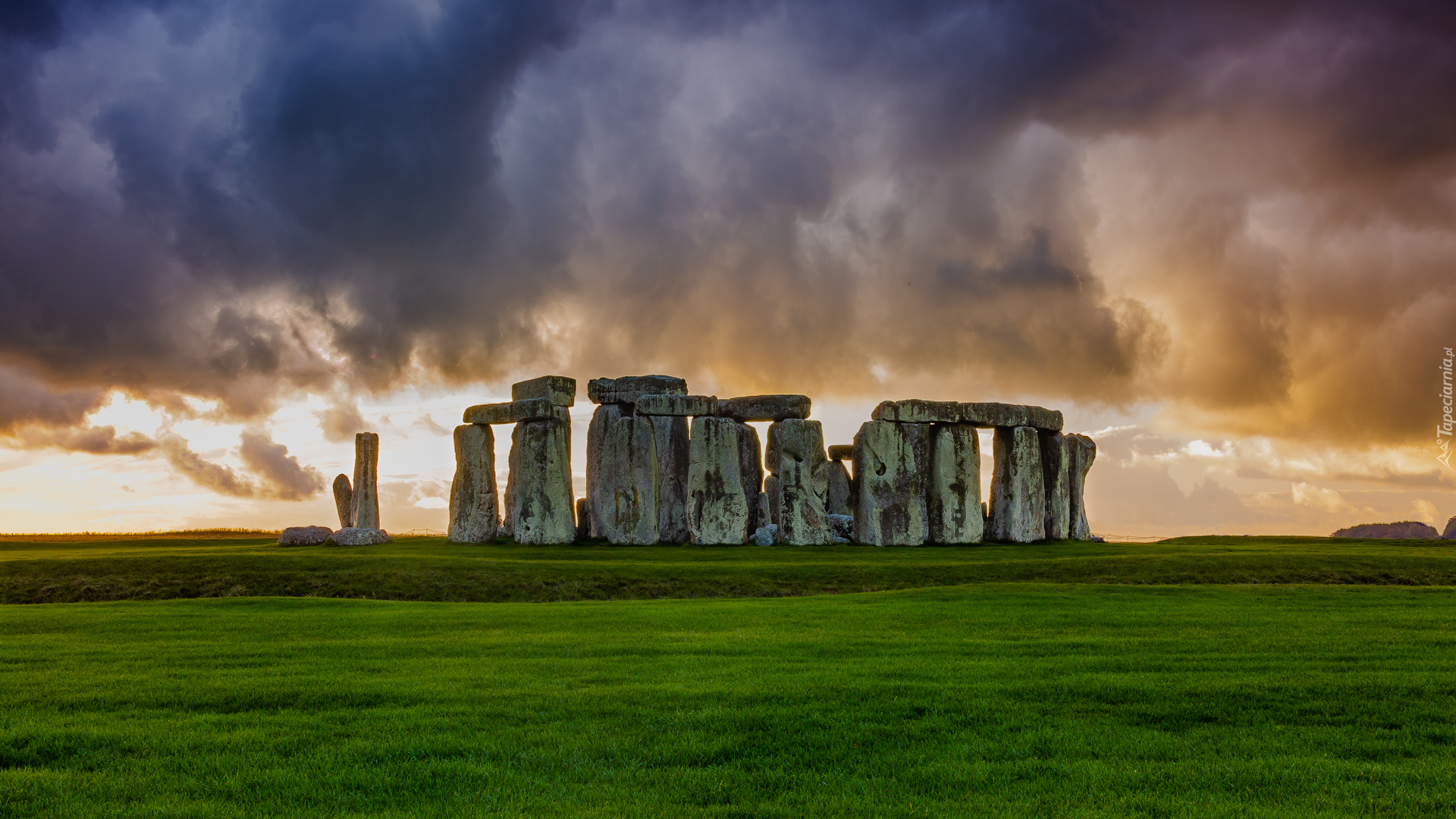 Krąg, Kromlech Stonehenge, Kamienie, Okolice Salisbury, Hrabstwo Wiltshire, Anglia