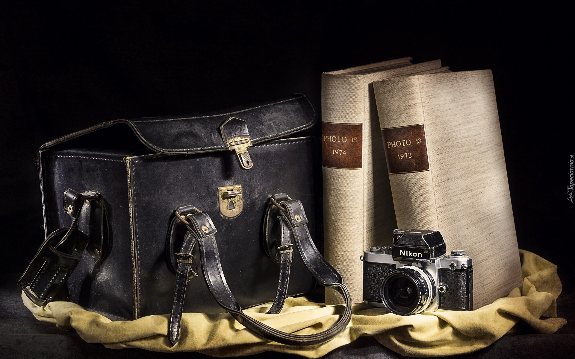 Aparat fotograficzny, Nikon, Książki, Albumy, Torba