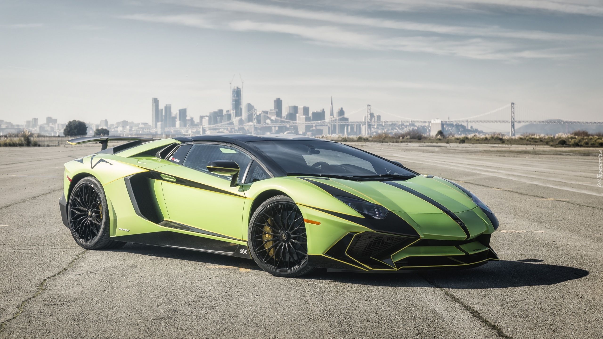 Zielony, Lamborghini Aventador LP700-4