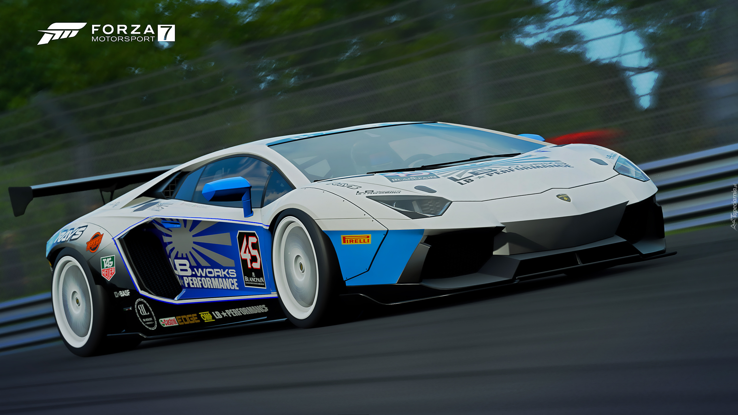 Gra, Forza Motorsport 7, Lamborghini Aventador LP700-4, Tor