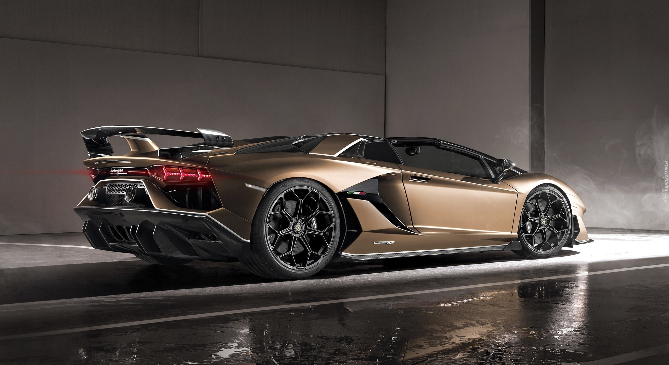 Lamborghini Aventador SVJ, Roadster, Bok