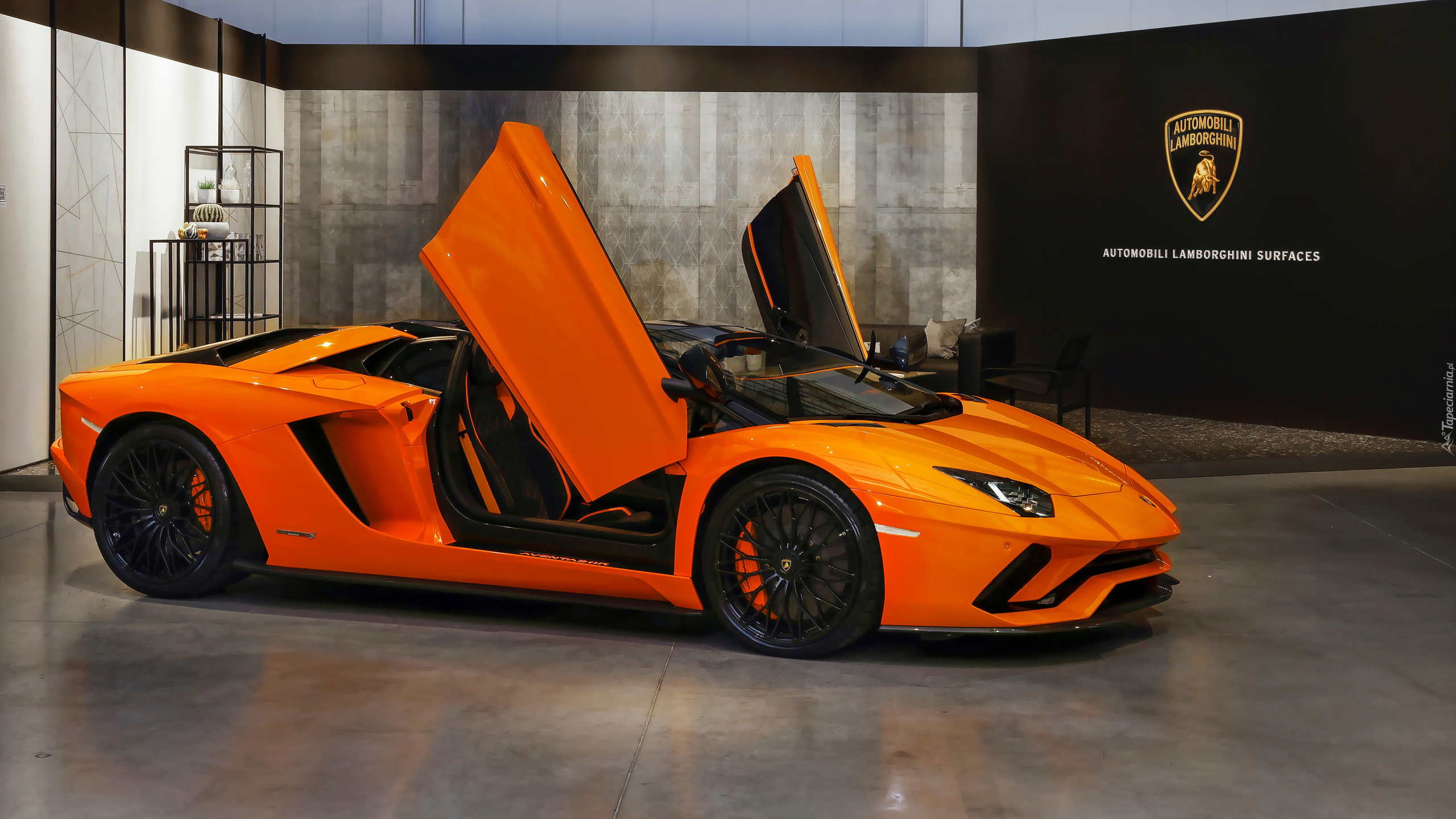 Lamborghini Aventador, Pomarańczowe, 2021