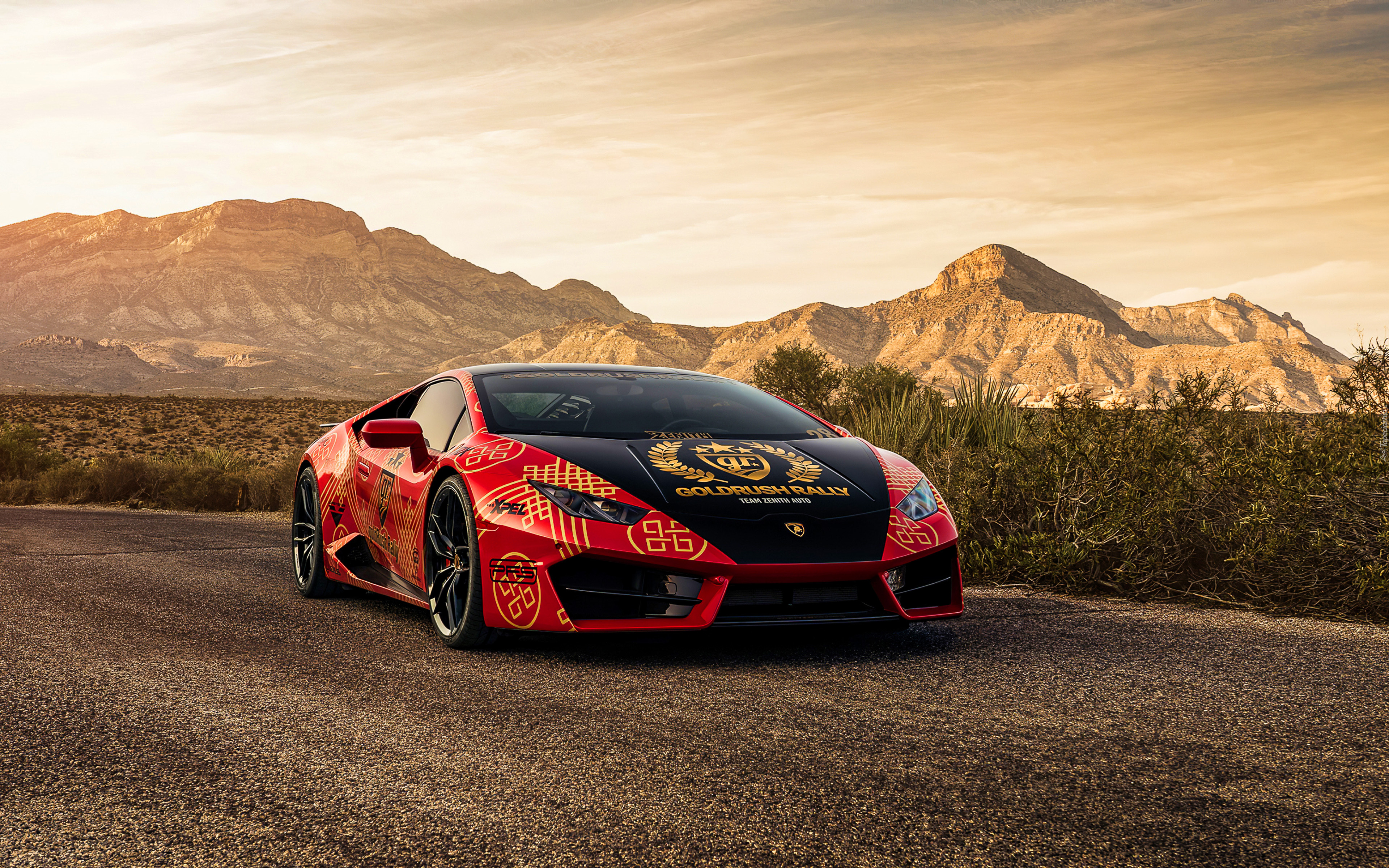 Lamborghini Huracan, Droga, Góry