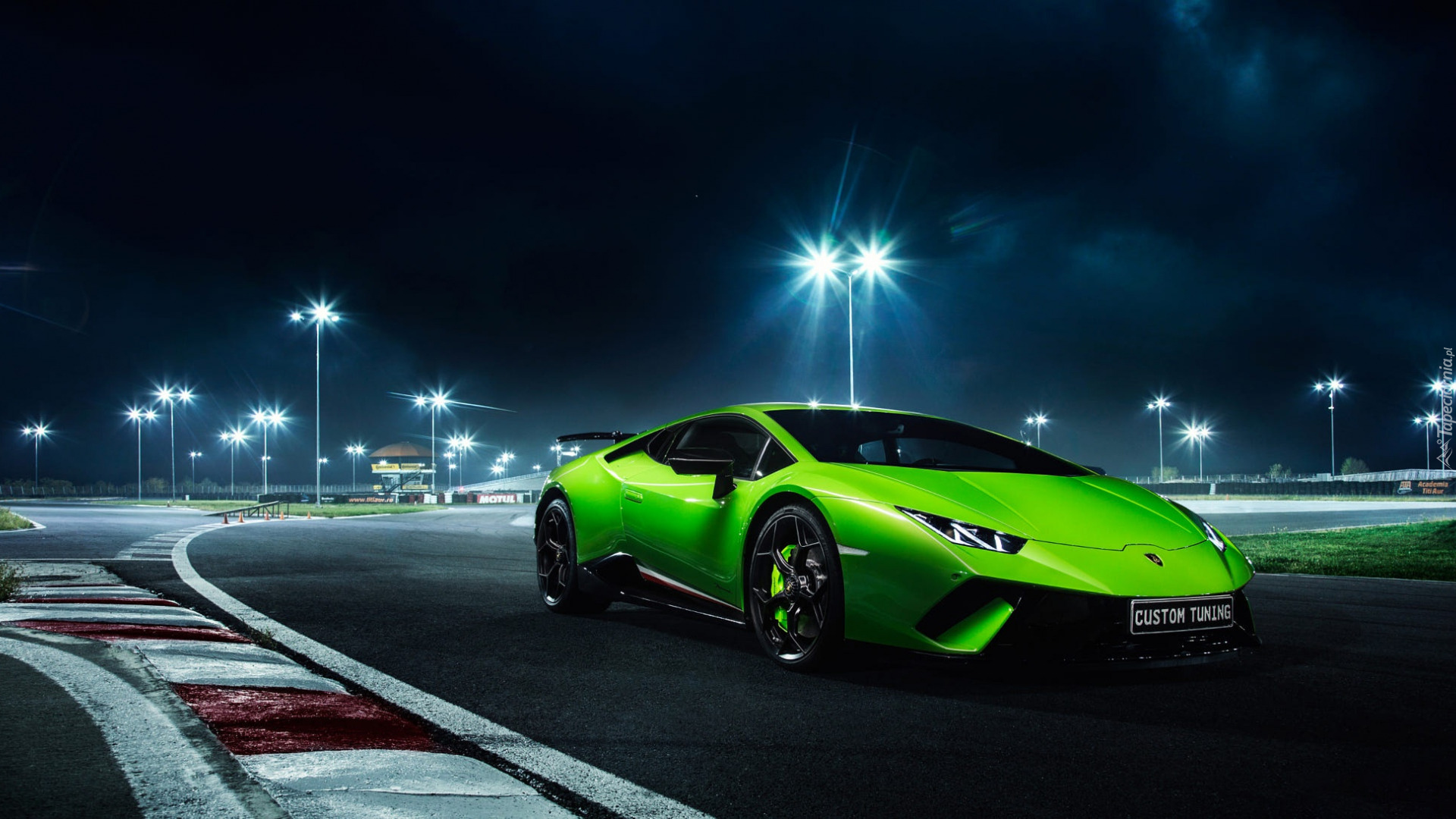 Zielony, Lamborghini Huracan