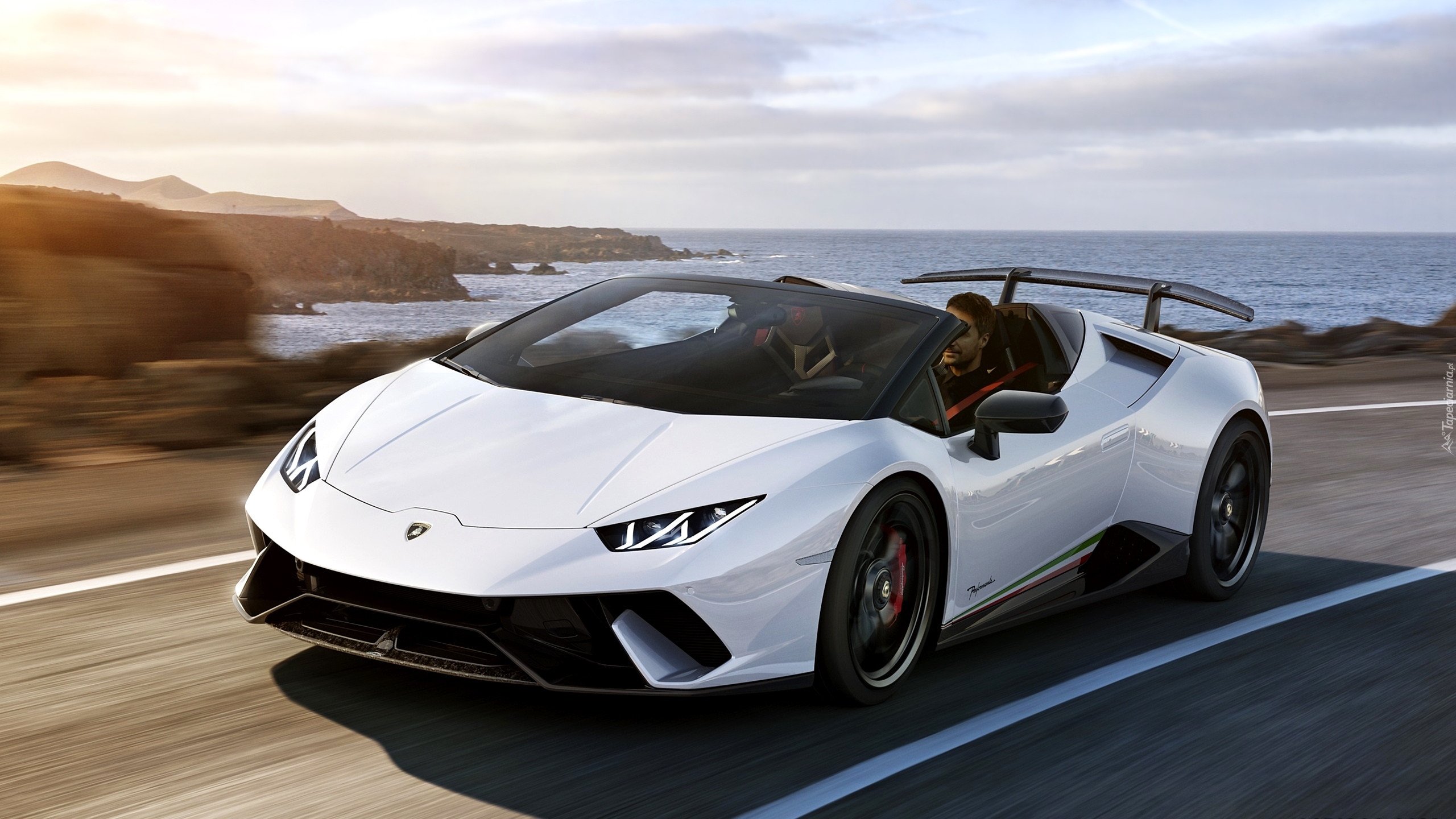 Lamborghini Huracan Spyder Performante, 2018, Droga