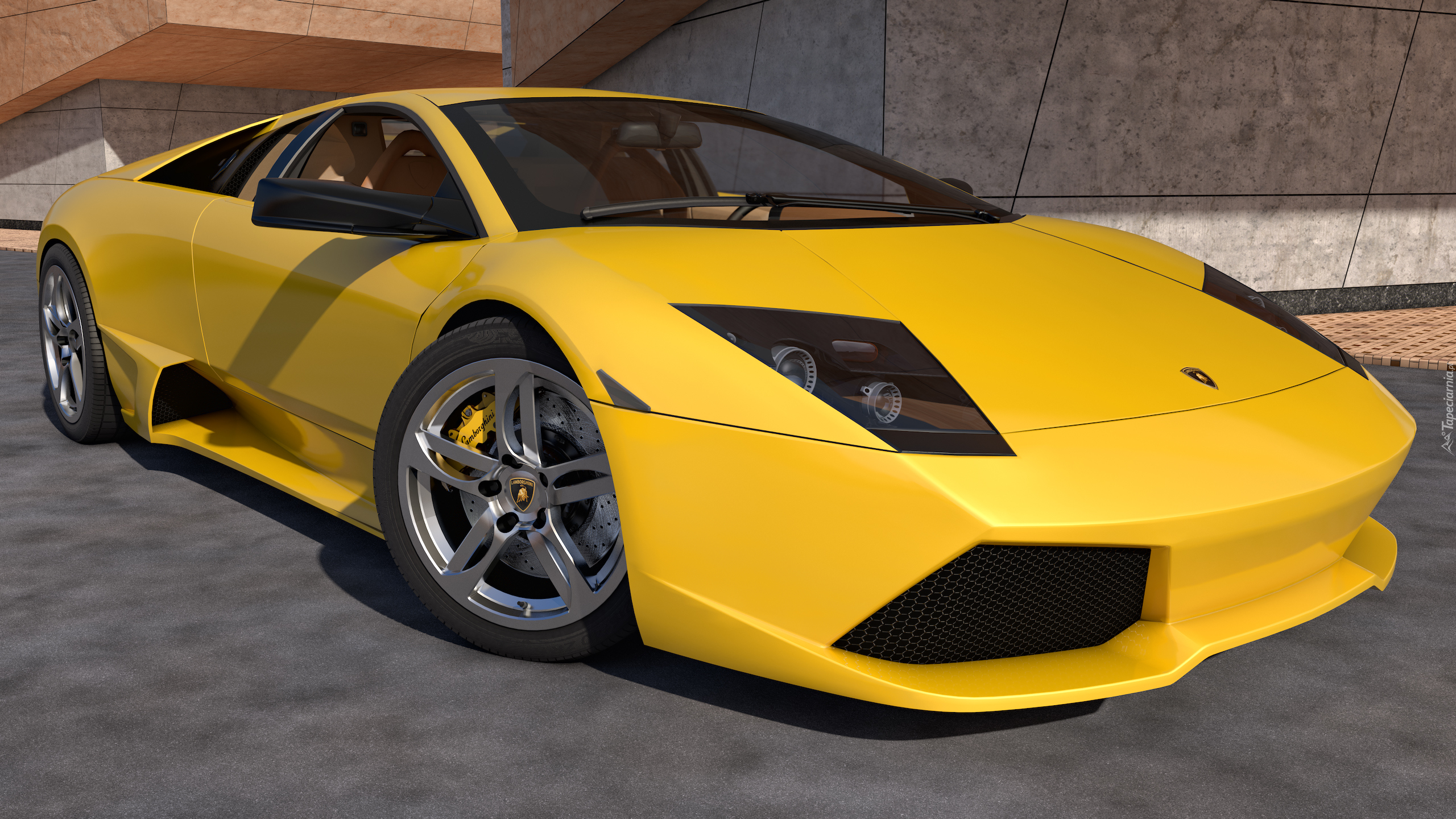 Lamborghini Murcielago LP640, Żółte