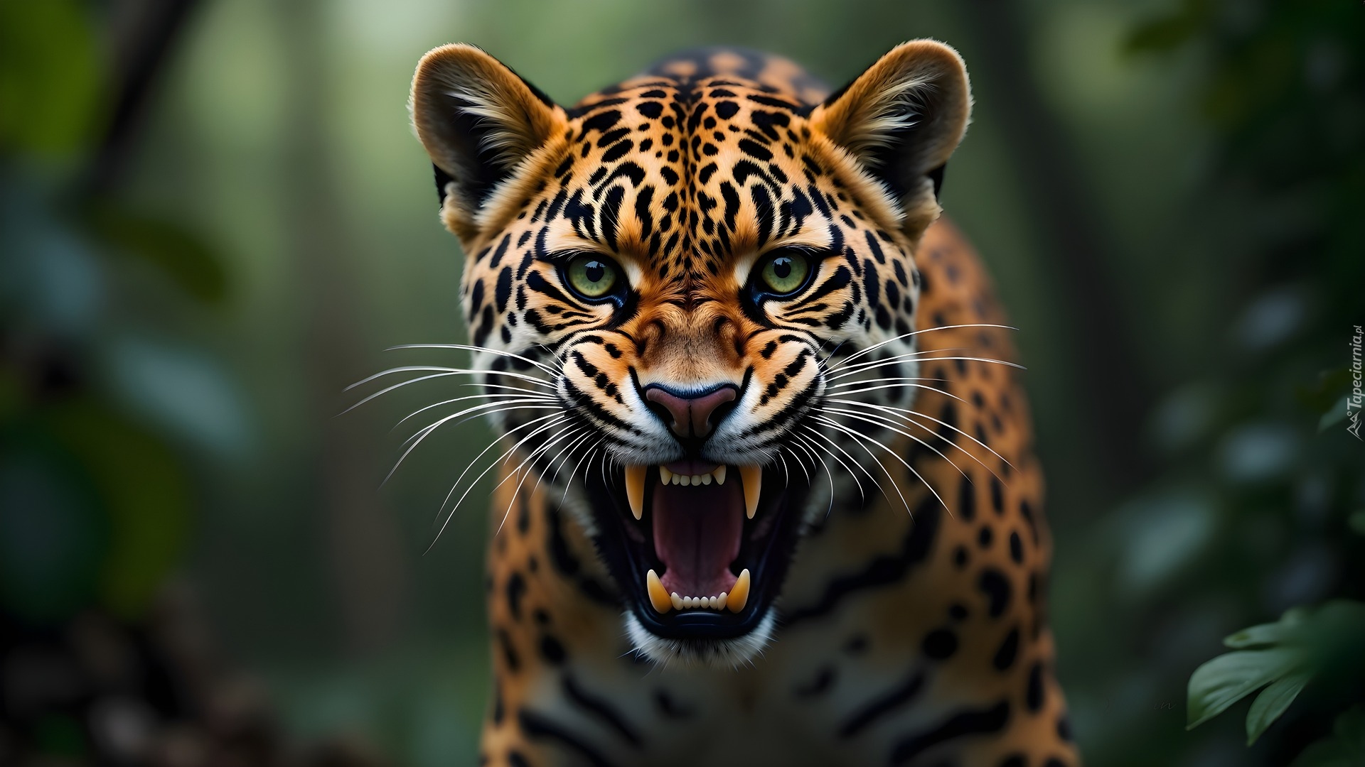 Lampart, Otwarta, Paszcza