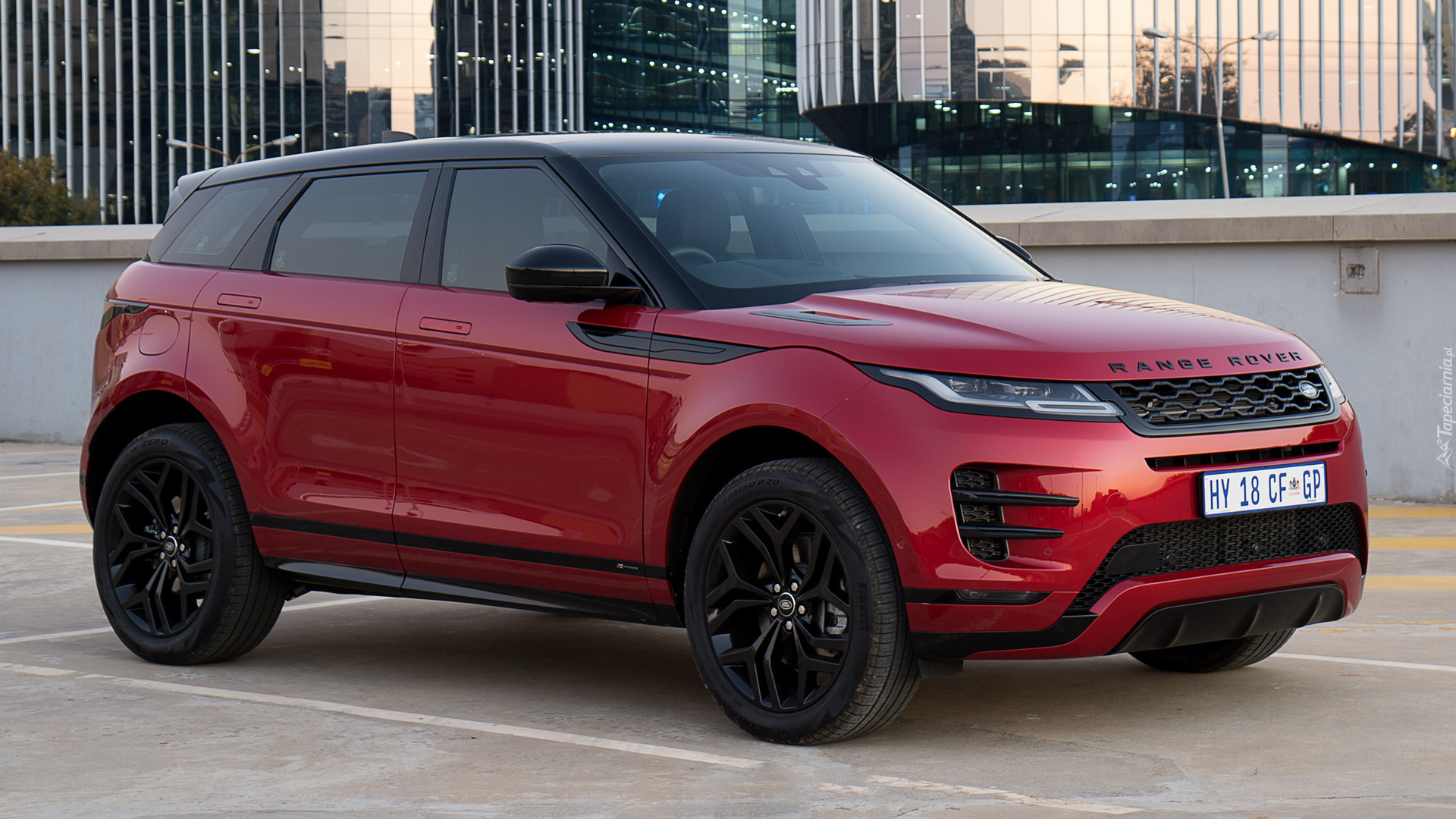 Land Rover Range Rover Evoque, Bok