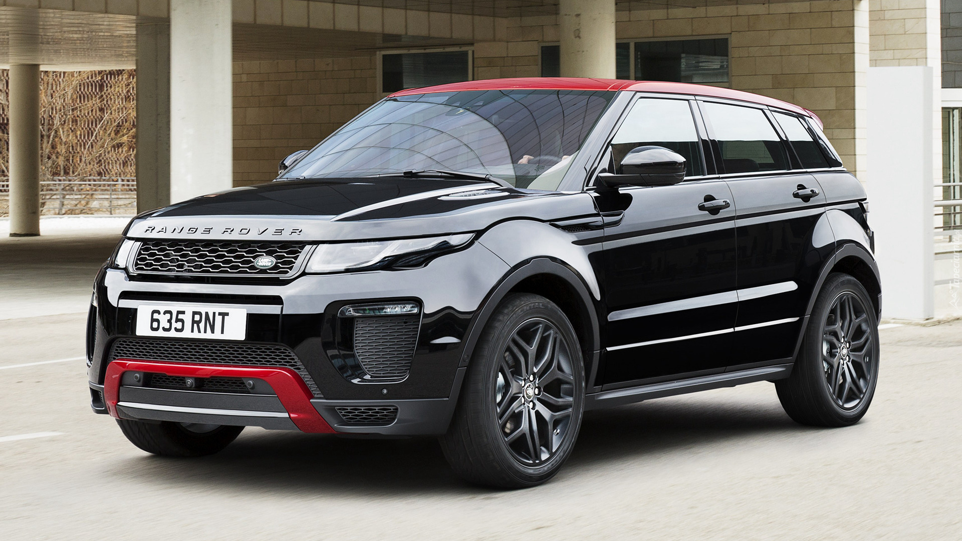 Czarny, Land Rover Range Rover Evoque Ember