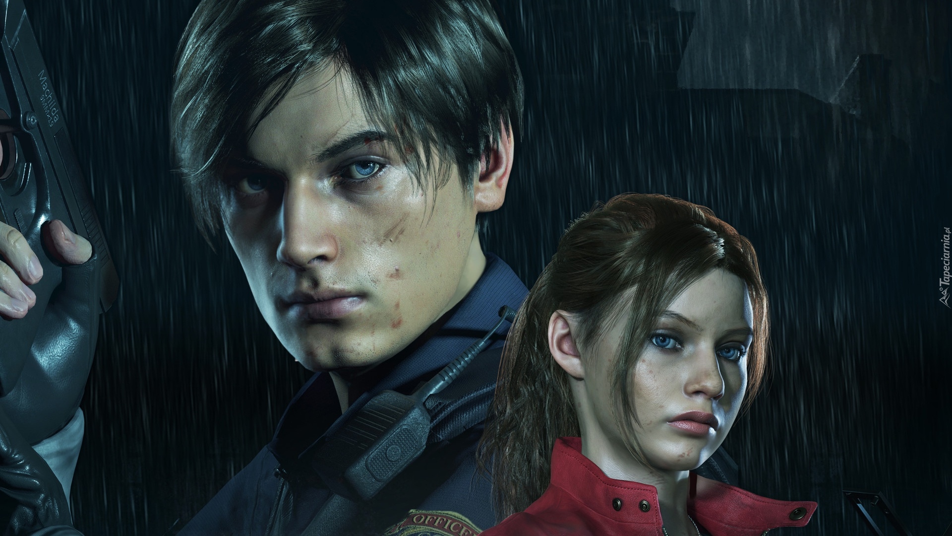 Gra, Resident Evil 2, Leon S Kennedy, Claire Redfield